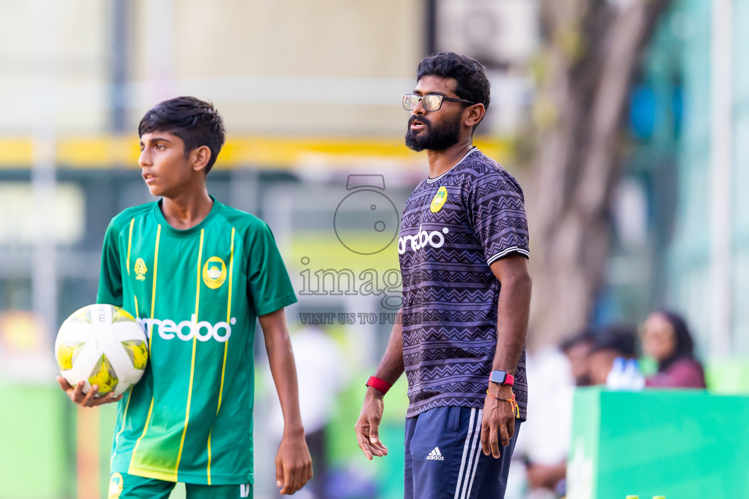 Day 5 of MILO Academy Championship 2025 (U14) was held on Monday, 3rd November 2025 at Henveiru Football Grounds, Male', Maldives . Photos: Nausham Waheed / images.mv