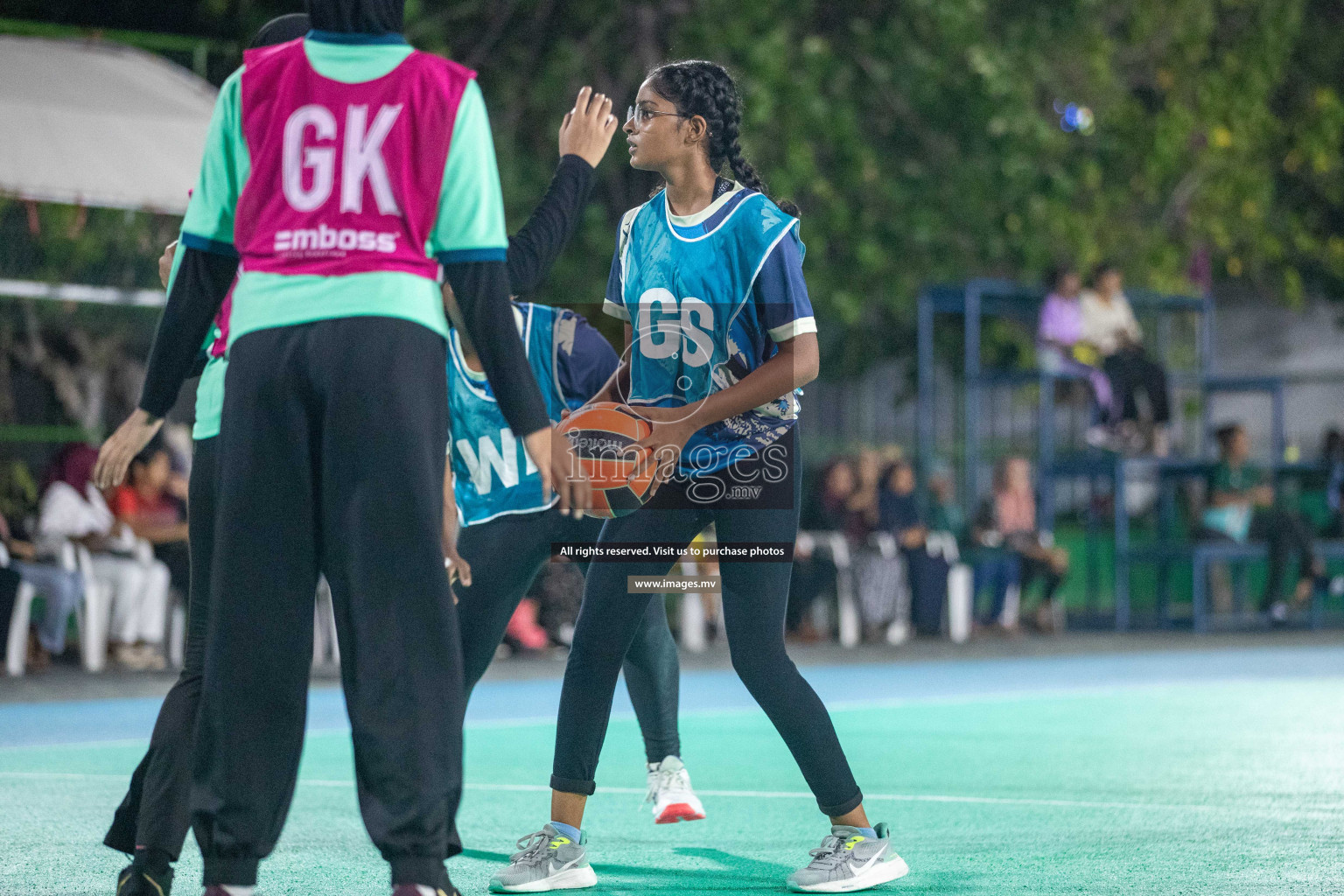 Day 5 of 20th Milo National Netball Tournament 2023, held in Synthetic Netball Court, Male', Maldives on 3rd  June 2023 Photos: Nausham Waheed/ Images.mv