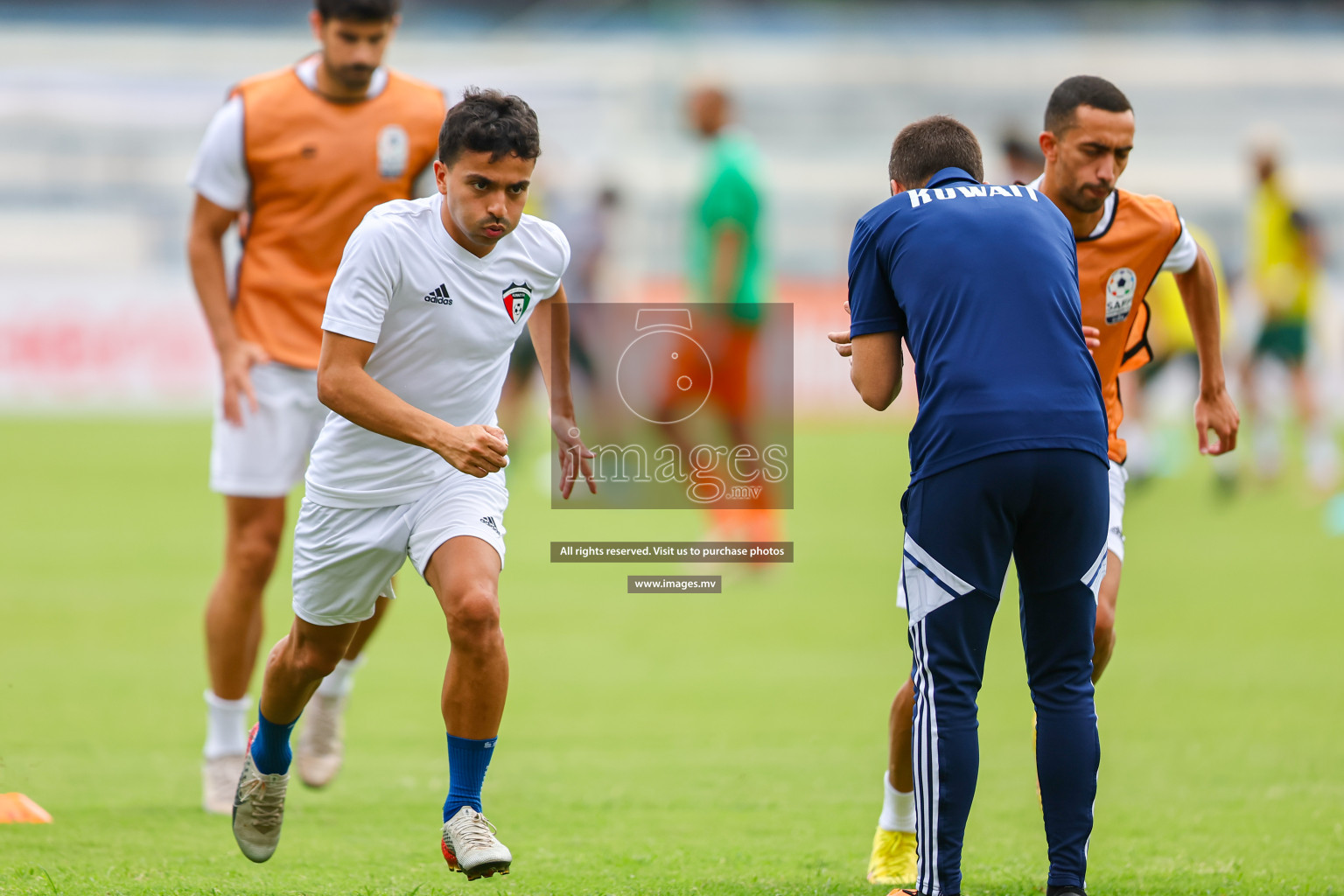 Pakistan vs Kuwait in SAFF Championship 2023 held in Sree Kanteerava Stadium, Bengaluru, India, on Saturday, 24th June 2023. Photos: Nausham Waheed, Hassan Simah / images.mv