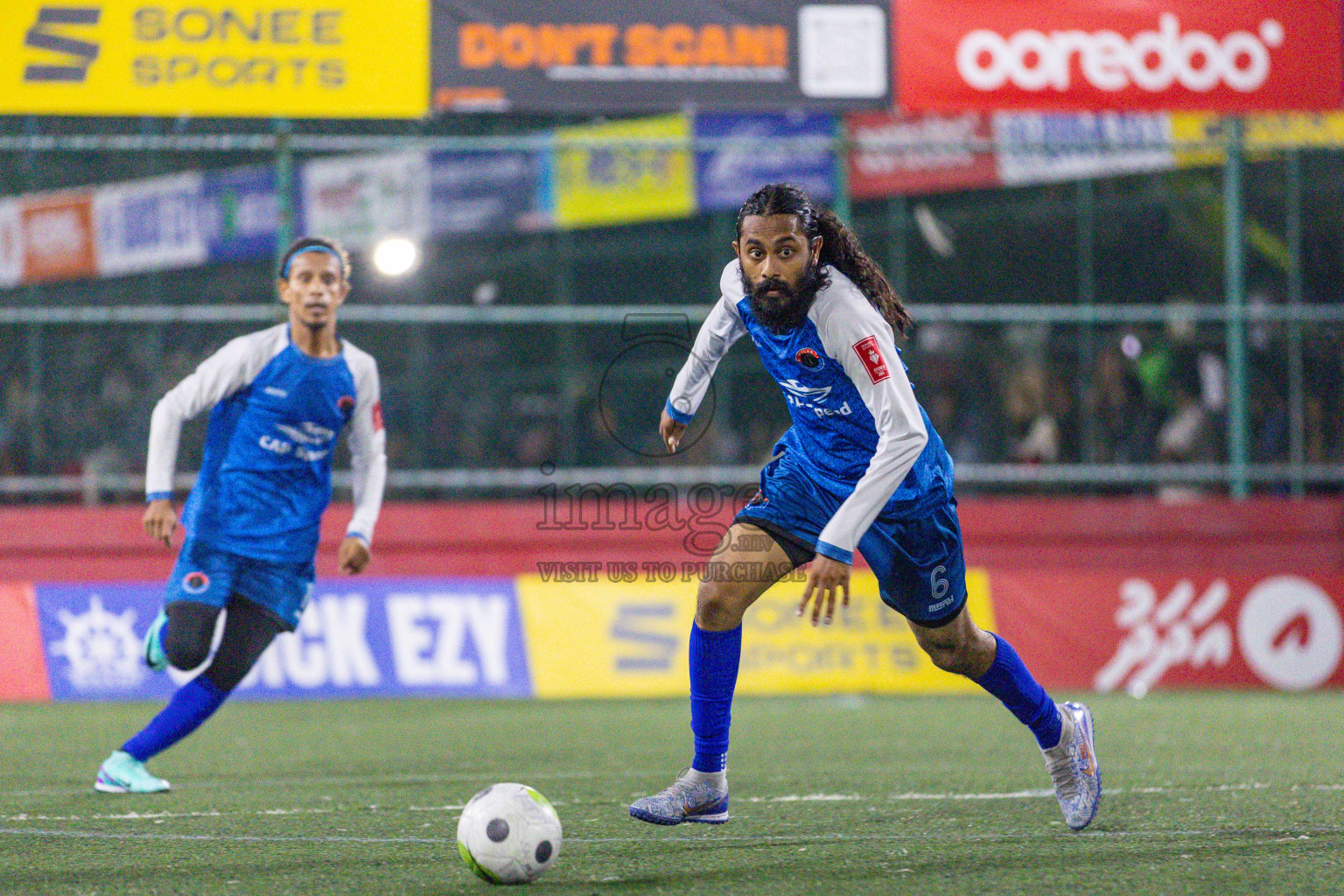 M Mulak vs M Naalaafshi on Day 34 of Golden Futsal Challenge 2024 was held on Monday, 19th February 2024, in Hulhumale', Maldives
Photos: Ismail Thoriq / images.mv