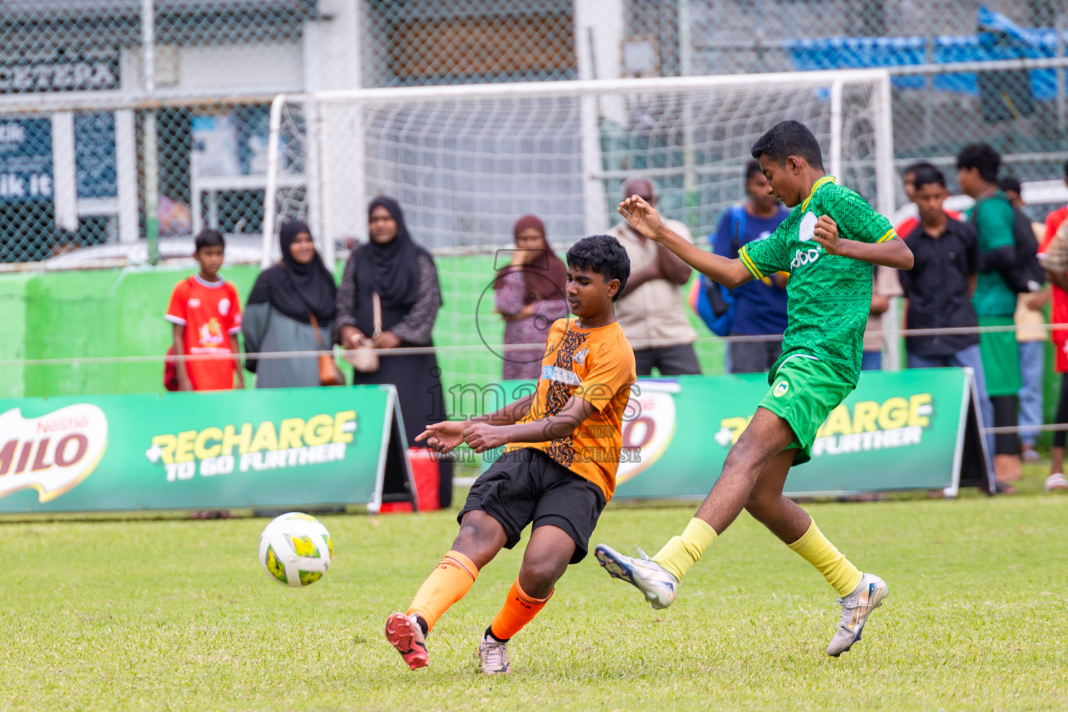 Day 2 of MILO Academy Championship 2025 (U14) was held on Friday, 31st October 2025 at Henveiru Football Grounds, Male', Maldives . 
Photos: Ismail Thoriq / images.mv