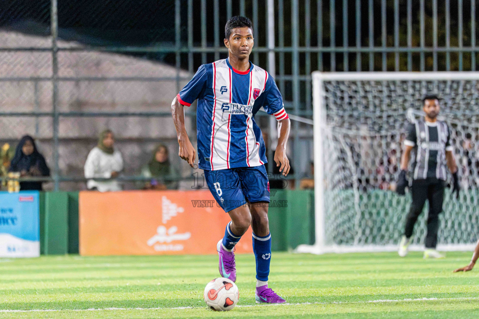 Kanmathi FC VS Maahinne United in Day 4 - Fonadhoo Youth Futsal Challenge 2025 held in Fonadhoo Futsal Stadium, L. Fonadhoo, Maldives on Wednesday, 29th October 2025 Photos: Arif Rasheed / images.mv