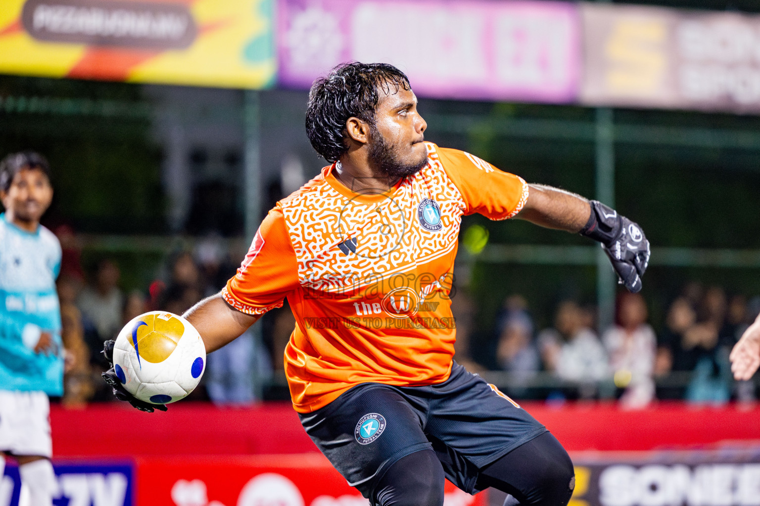 M Kolhufushi VS M Muli in Day 7 of Golden Futsal Challenge 2025 was held on Saturday, 11th January 2025, in Hulhumale', Maldives Photos: Nausham Waheed / images.mv