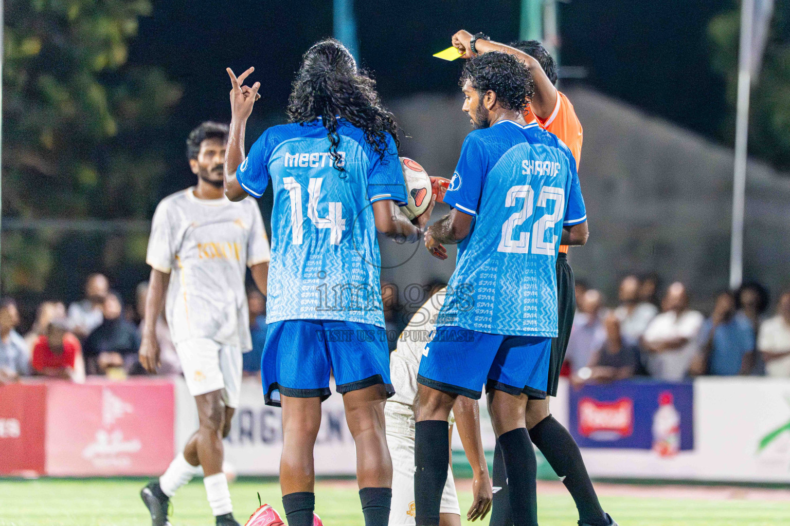 Foemathi VS Lecrose SC in Day 5 - Fonadhoo Youth Futsal Challenge 2025 held in Fonadhoo Futsal Stadium, L. Fonadhoo, Maldives on Thursday, 30th October 2025 Photos: Arif Rasheed / images.mv