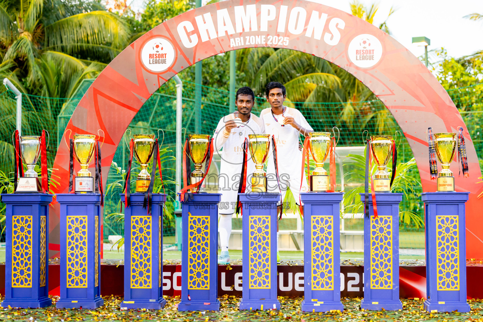Barcelo vs Conrad in the Final of Resort League 2025 (Ari Zone) was held on Sunday, 28th June 2025 in Conrad Maldives Rangali Island, Alif Dhaalu Atoll, Maldives. Photos: Nausham Waheed / images.mv