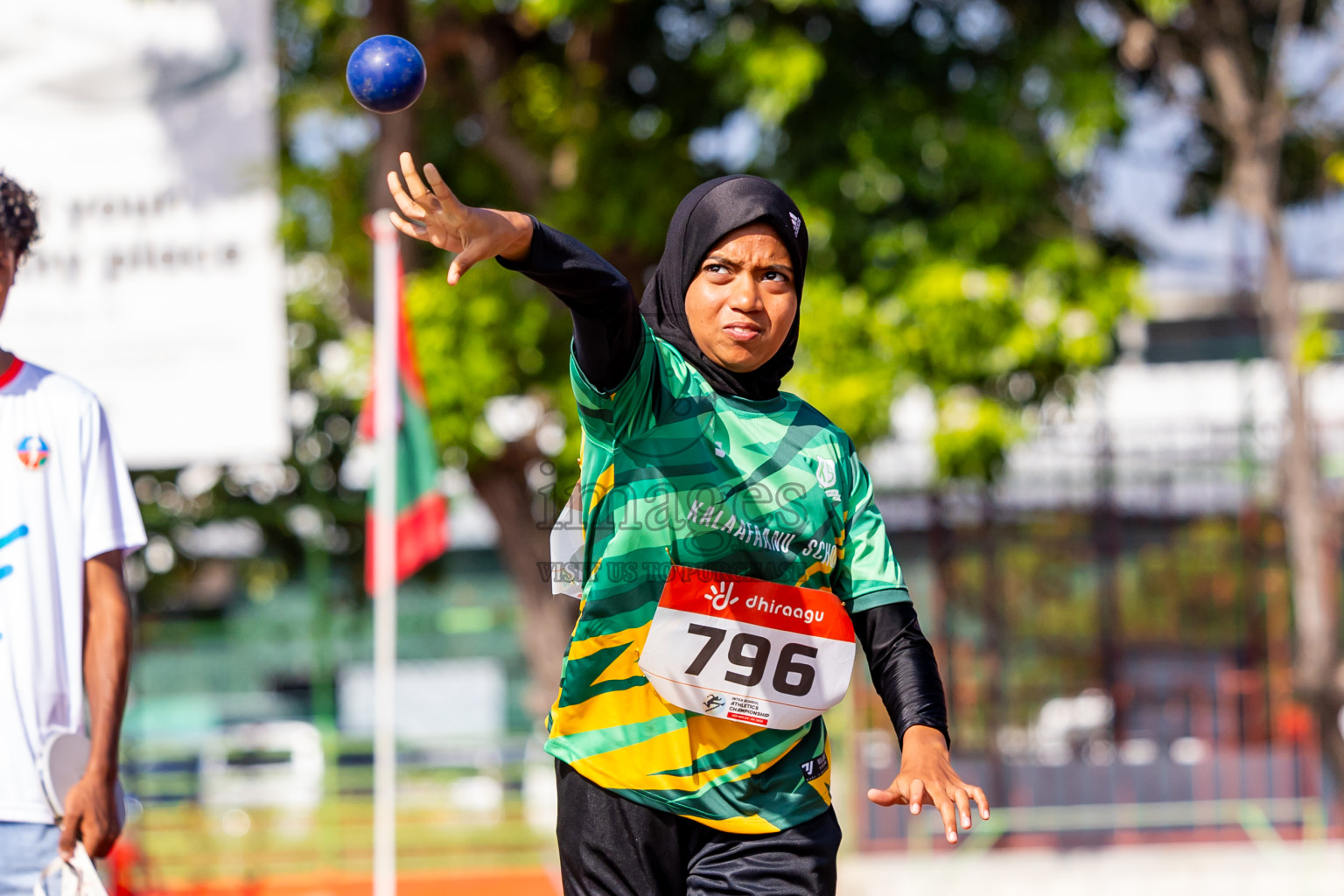 Day 3 of Inter-school Athletics Championship 2025 held in Ekuveni Synthetic Track, Male', Maldives on Wednesday, 08th October 2025. Photos by: Nausham Waheed / Images.mv