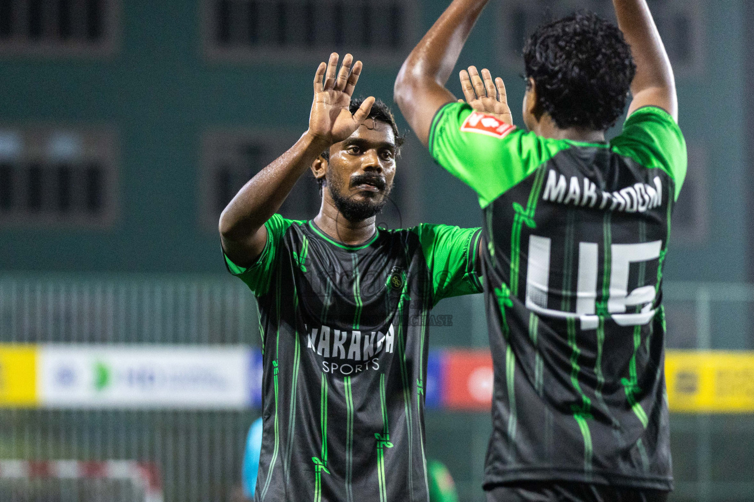 HA. Dhidhdhoo vs HA. Vashafaru in Day 1 of Golden Futsal Challenge 2024 was held on Monday, 15th January 2024, in Hulhumale', Maldives Photos: Nausham Waheed  / images.mv