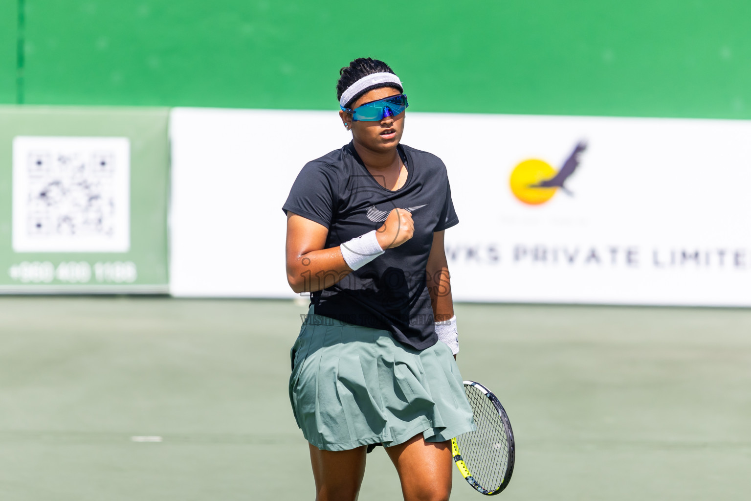 Day 8 of ATF Maldives Junior Open Tennis was held in Male' Tennis Court, Male', Maldives on Thursday, 19th December 2024. Photos: Nausham Waheed/ images.mv