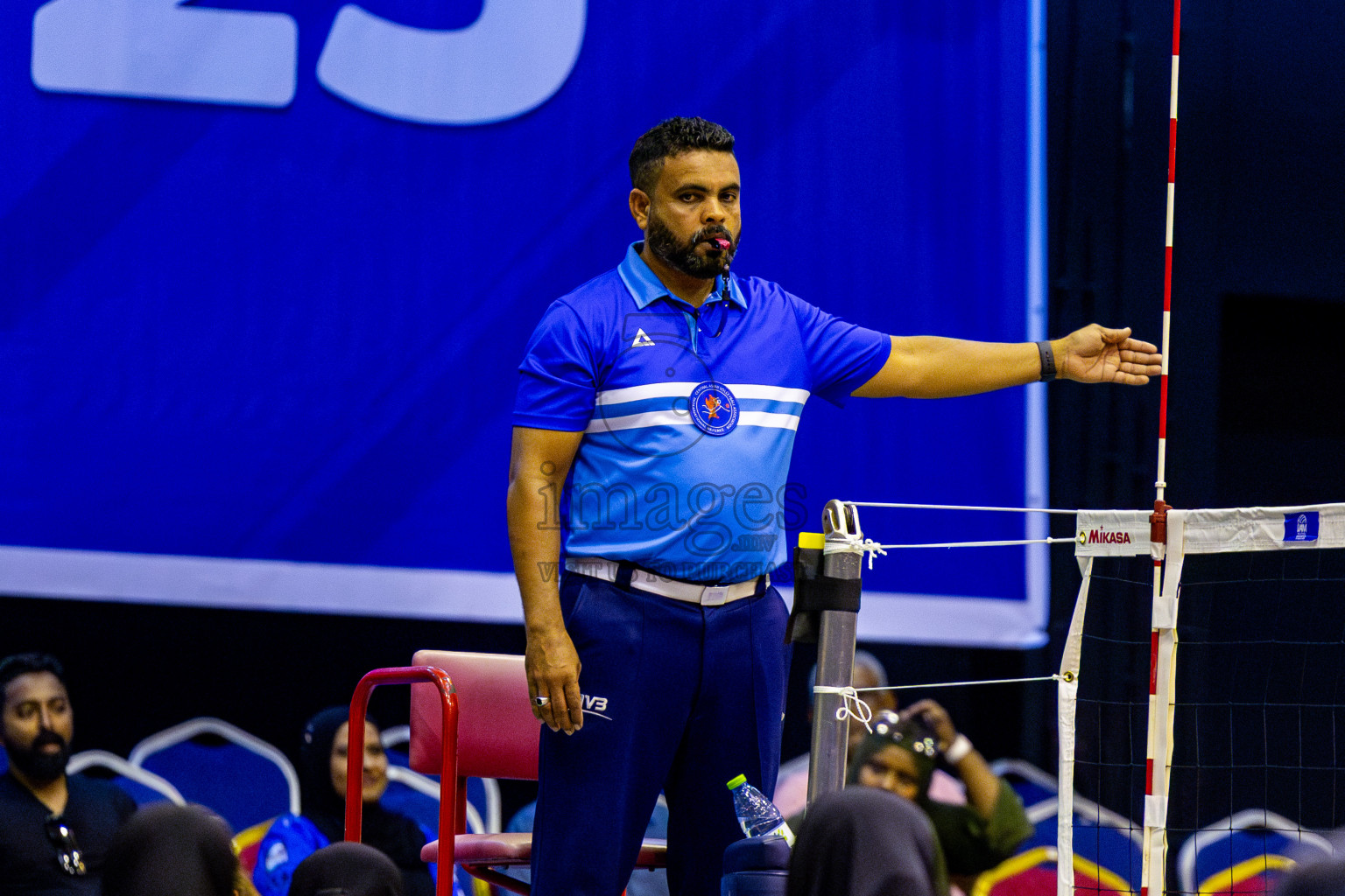 Huraa Community Club vs Flexor Sports Club in Semi Finals of Women's Division of VAM Cup 2025 held in Male', Maldives on Tuesday, 15th April 2025 at Social Center Indoor Hall Photos By: Nausham Waheed / images.mv