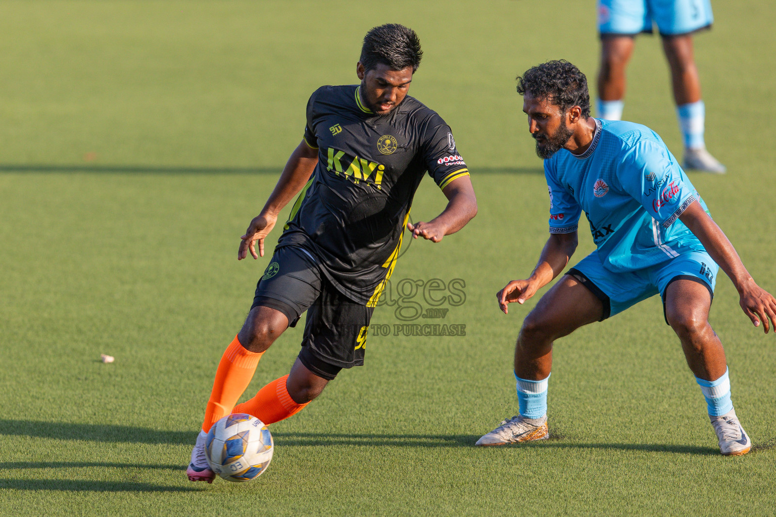 Irumathi FC VS Middle East in Day 5 of Eydhafushi Cup 2025 held in Eydhafushi Football Stadium at B. Eydhafushi, Maldives on Tuesday, 9th September 2025. Photos: Arif Rasheed / images.mv