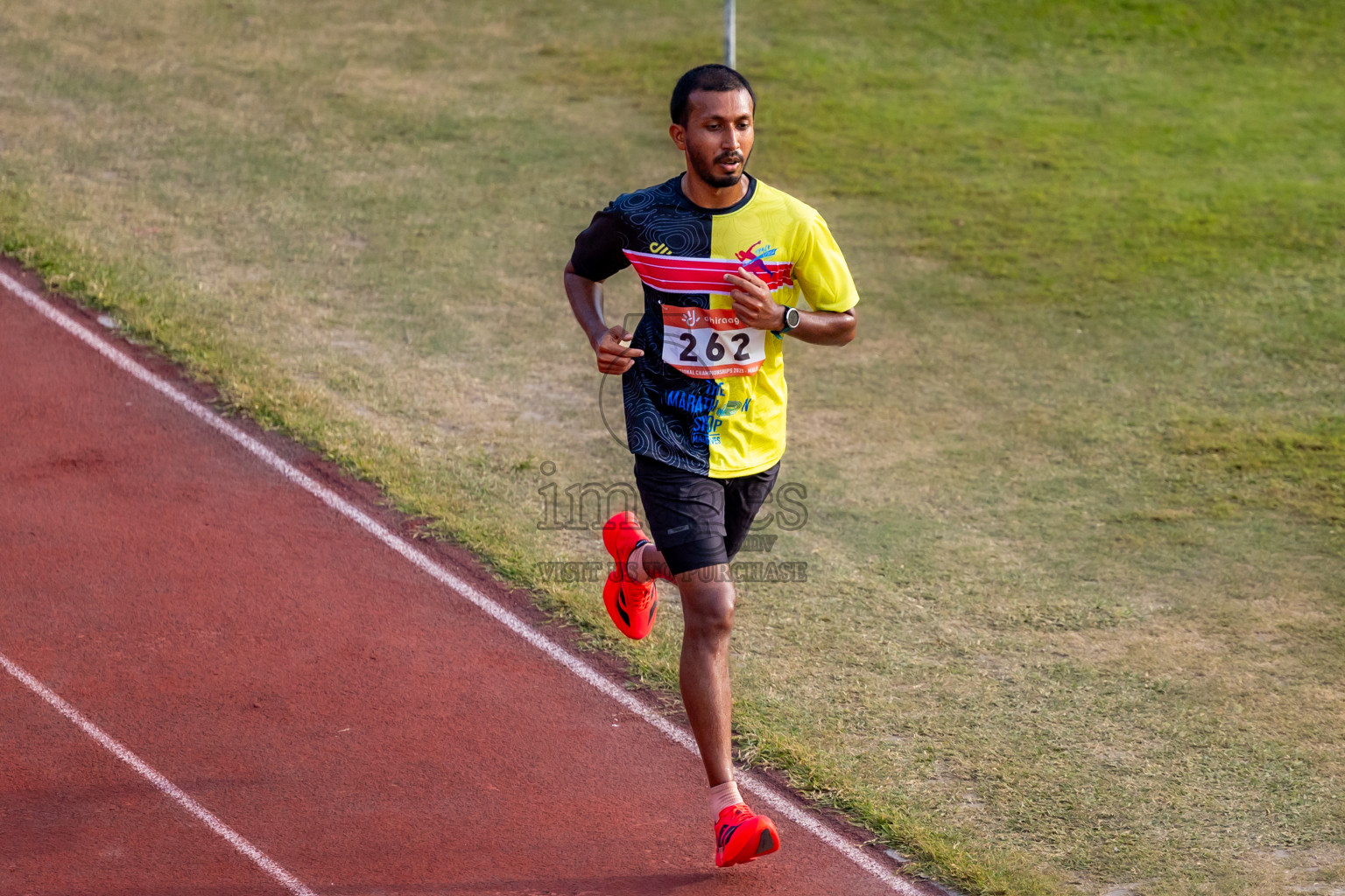 Day 1 of National Athletics Championship 2025 was held at Ekuveni Running Ground in Male', Maldives on Thursday, 14th August 2025. Photos: Nausham Waheed / images.mv