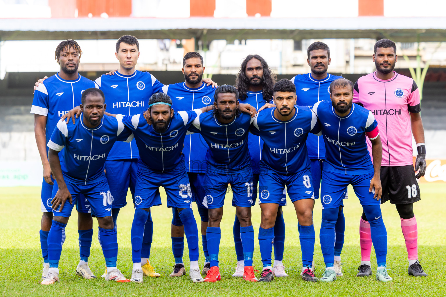 TC Sports Club vs Newradiant Sports Club in the FAM League Cup 2025 held at National Football Stadium, Male', Maldives on Tuesday, 13th May 2025. Photos By: Nausham Waheed / images.mv