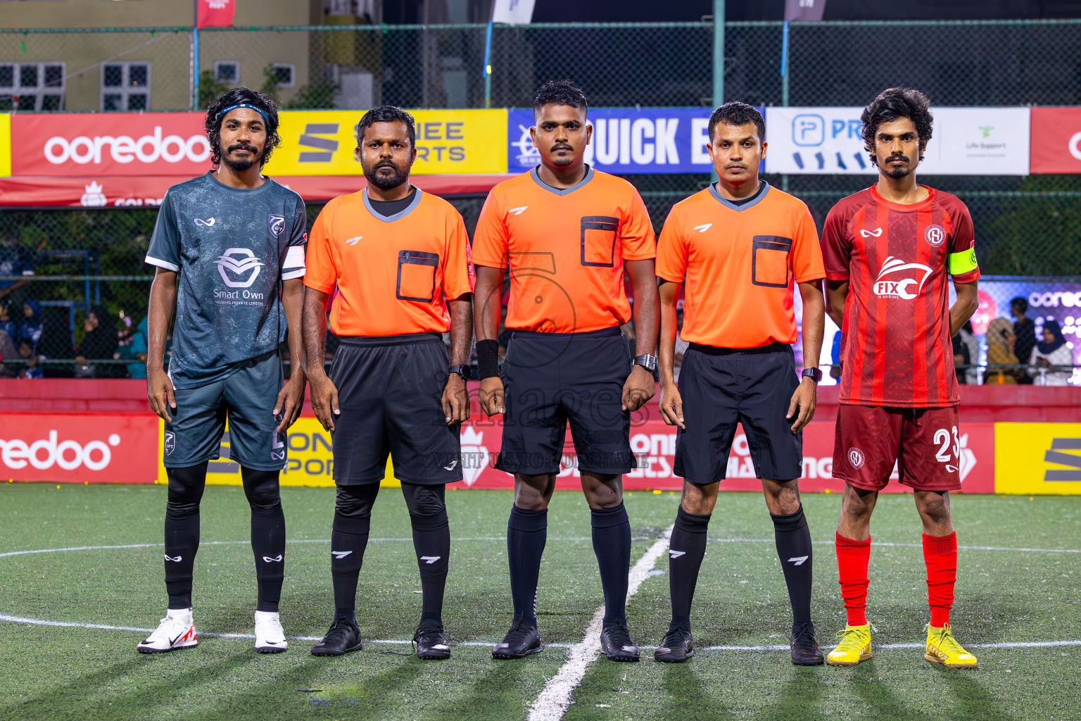 K Gaafaru VS K Huraa in Day 25 of Golden Futsal Challenge 2024 was held on Thursday , 8th February 2024 in Hulhumale', Maldives
Photos: Ismail Thoriq / images.mv