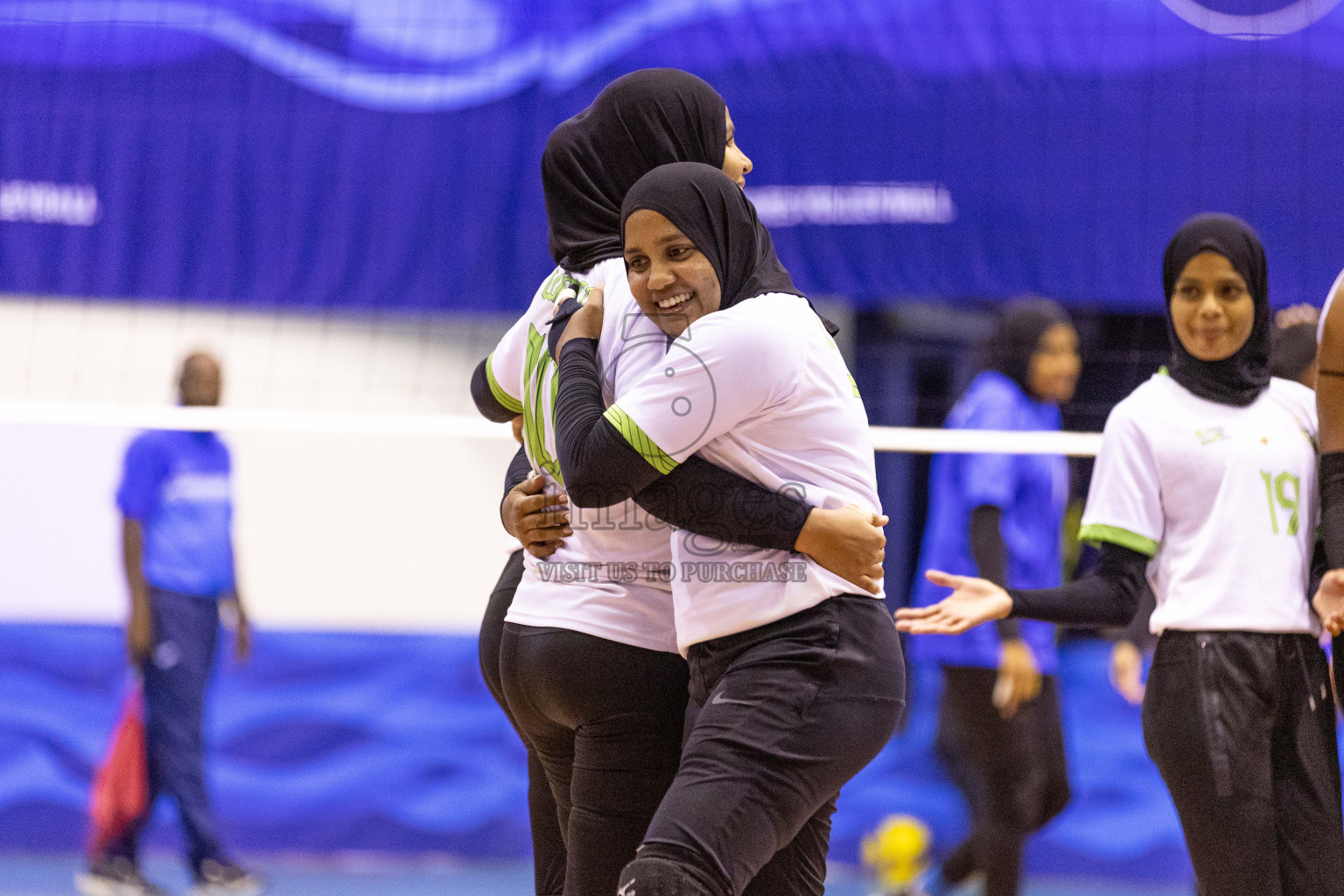 Final of Women's Division of Volleyball Association Cup 2023 held in Male', Maldives on Monday, 25th December 2023 at Social Center Indoor Hall Photos By: Nausham Waheed /images.mv