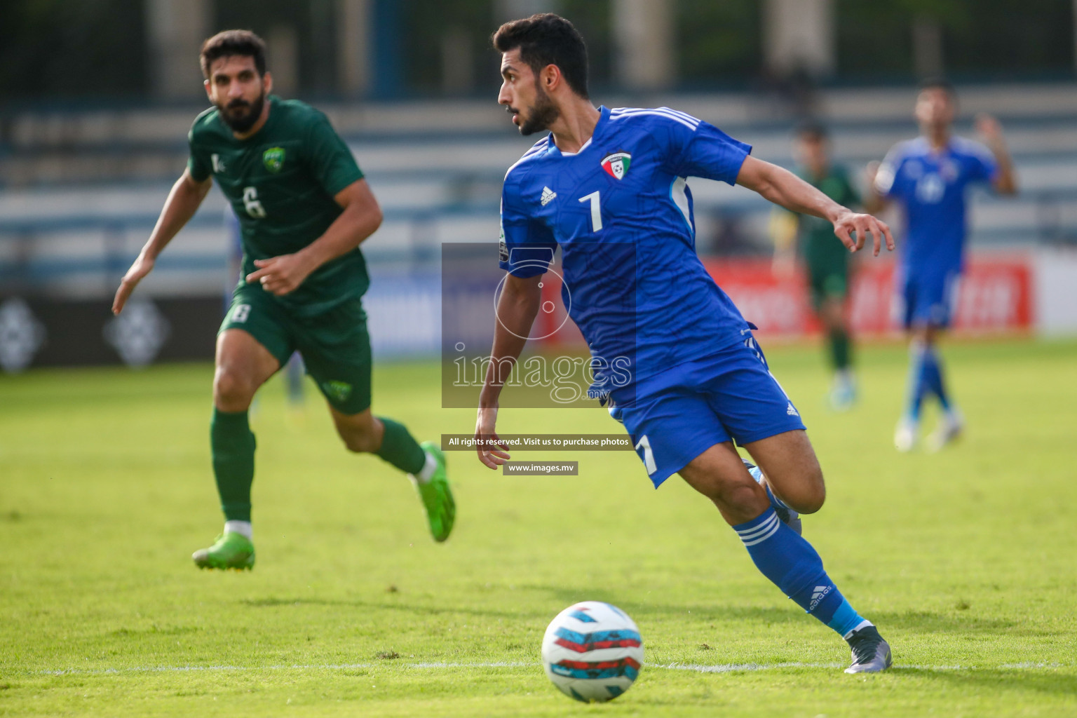 Pakistan vs Kuwait in SAFF Championship 2023 held in Sree Kanteerava Stadium, Bengaluru, India, on Saturday, 24th June 2023. Photos: Nausham Waheedh / images.mv