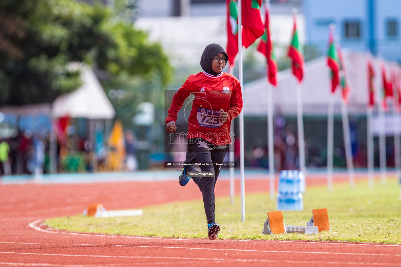 Day 2 of Inter-School Athletics Championship held in Male', Maldives on 24th May 2022. Photos by: Maanish / images.mv