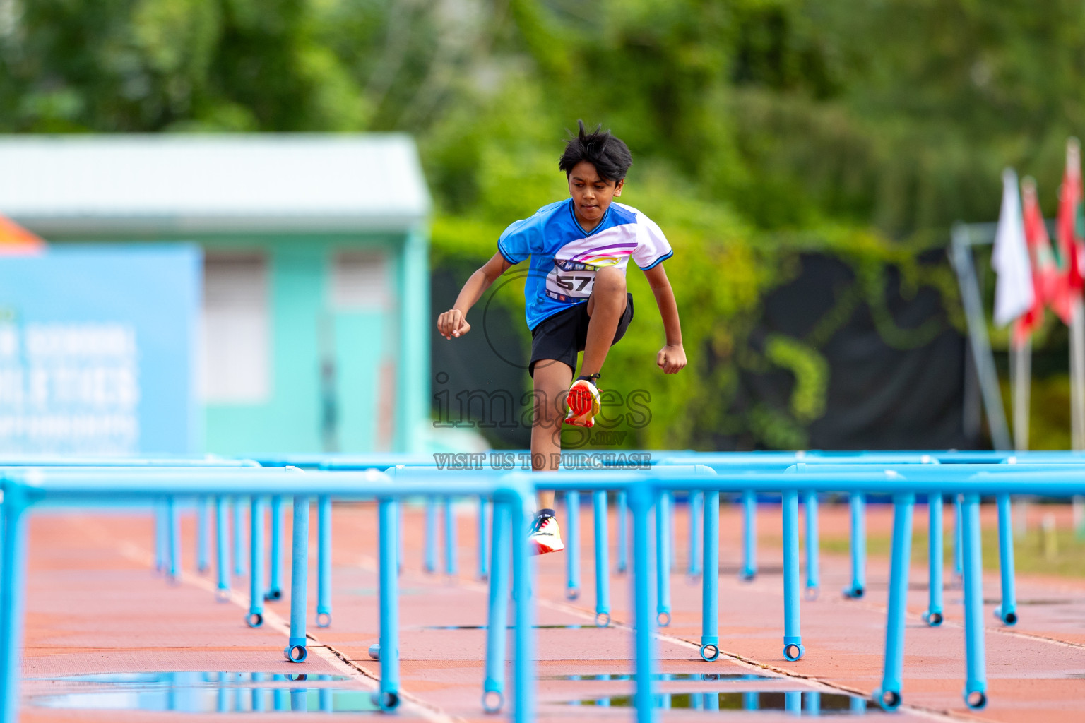 Day 2 of MWSC Interschool Athletics Championships 2024 held in Hulhumale Running Track, Hulhumale, Maldives on Sunday, 10th November 2024.
Photos by: Ismail Thoriq / Images.mv