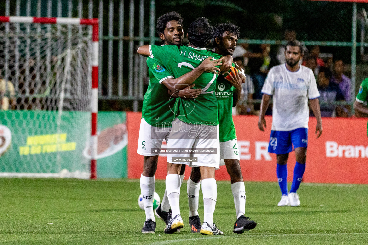 Hulhumale Hospital vs PSM in Club Maldives Cup Classic 2023 held in Hulhumale, Maldives, on Saturday, 22nd July 2023 Photos: Hassan Simah/ images.mv