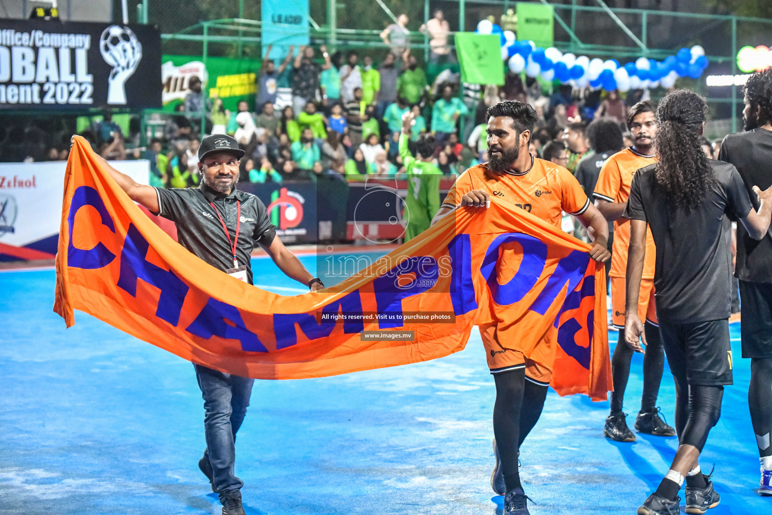 Final of Milo 6th Inter Office Handball Tournament 2022 - Photos by Nausham Waheed