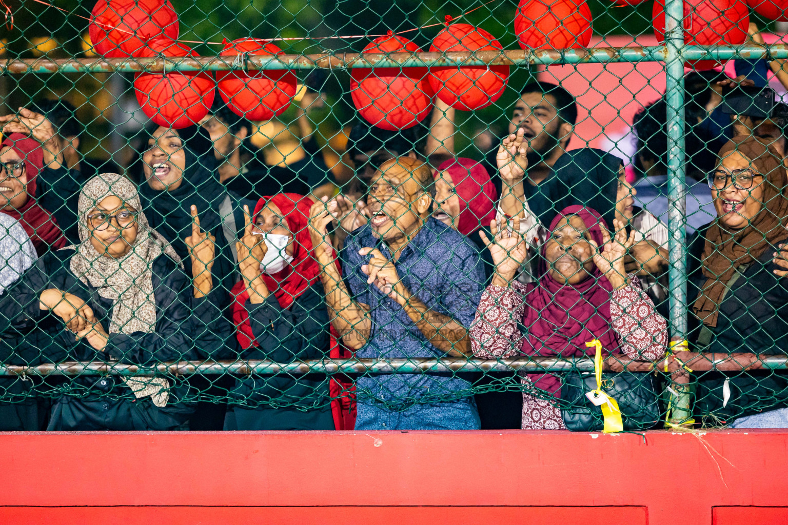 DH Maaenboodhoo vs DH Kudahuvadhoo in Dhaalu Atoll Finals in Day 25 of Golden Futsal Challenge 2025 was held on Wednesday , 28th January 2025, in Hulhumale', Maldives. Photos: Nausham Waheed / images.mv