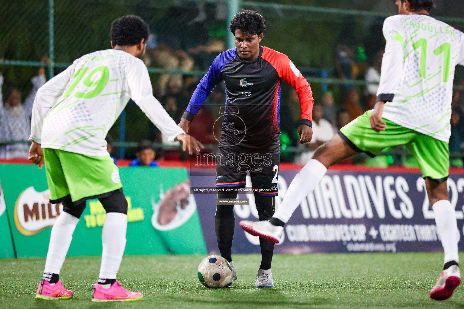 Team DJA vs IGMH Club in Club Maldives Cup Classic 2023 held in Hulhumale, Maldives, on Wednesday, 02nd August 2023 Photos: Nausham Waheed/ images.mv