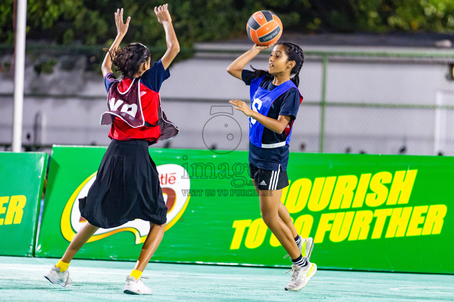 Final of MILO 3x3 Netball Challenge 2024 was held in Ekuveni Netball Court at Male', Maldives on Thursday, 20th March 2024. Photos: Nausham Waheed / images.mv