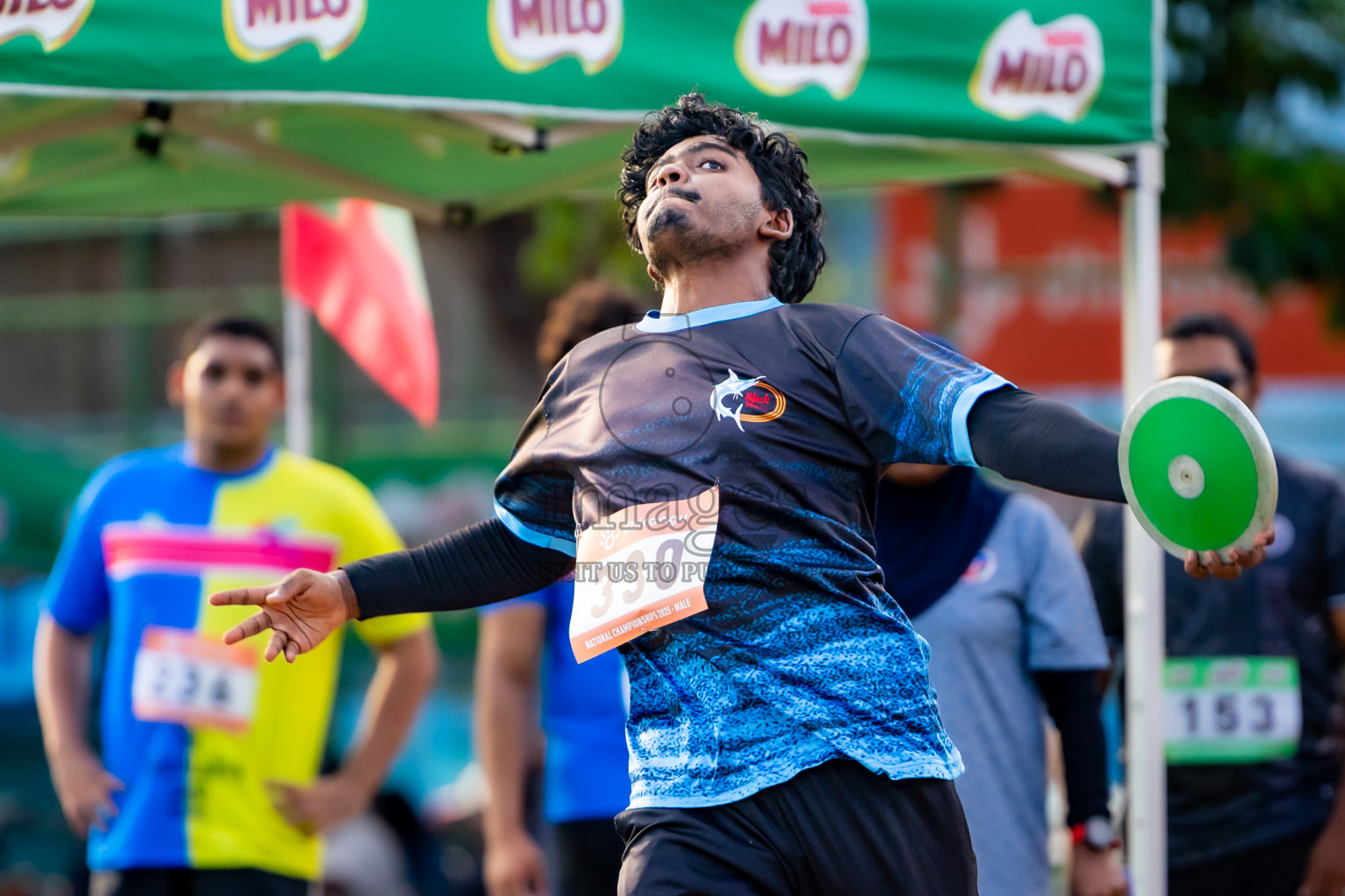 Day 1 of National Athletics Championship 2025 was held at Ekuveni Running Ground in Male', Maldives on Thursday, 14th August 2025. Photos: Nausham Waheed / images.mv