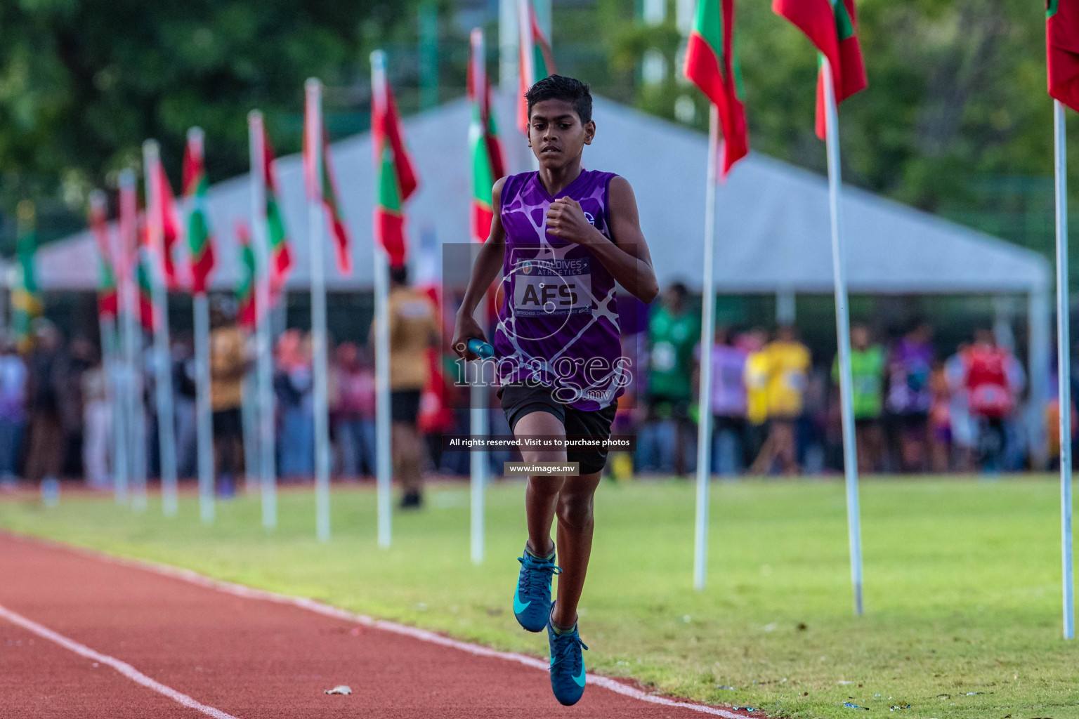 Day 3 of Inter-School Athletics Championship held in Male', Maldives on 25th May 2022. Photos by: Maanish / images.mv