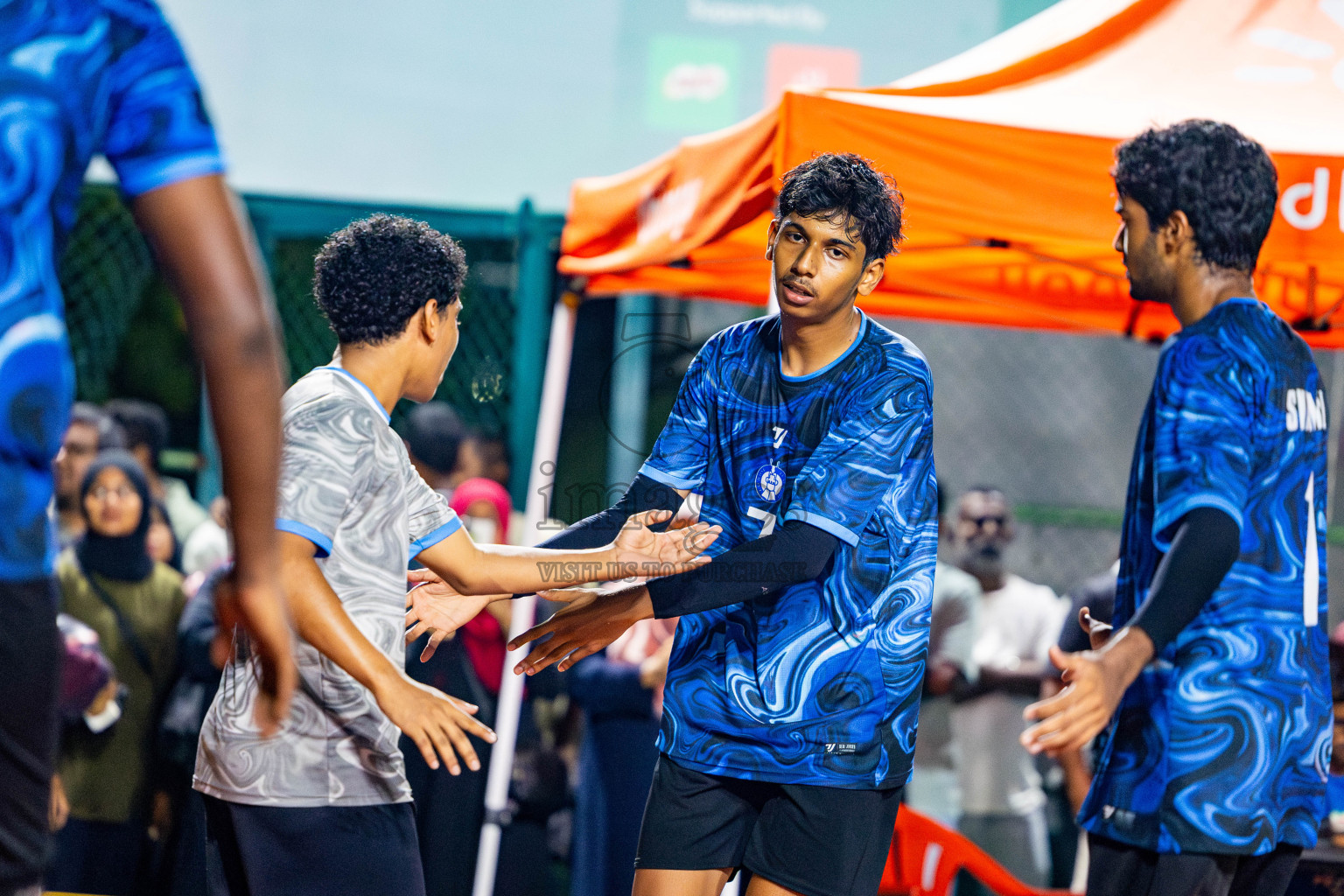 Day 11 of Interschool Volleyball Tournament 2024 was held in Ekuveni Volleyball Court at Male', Maldives on Monday, 2nd December 2024. Photos: Nausham Waheed / images.mv