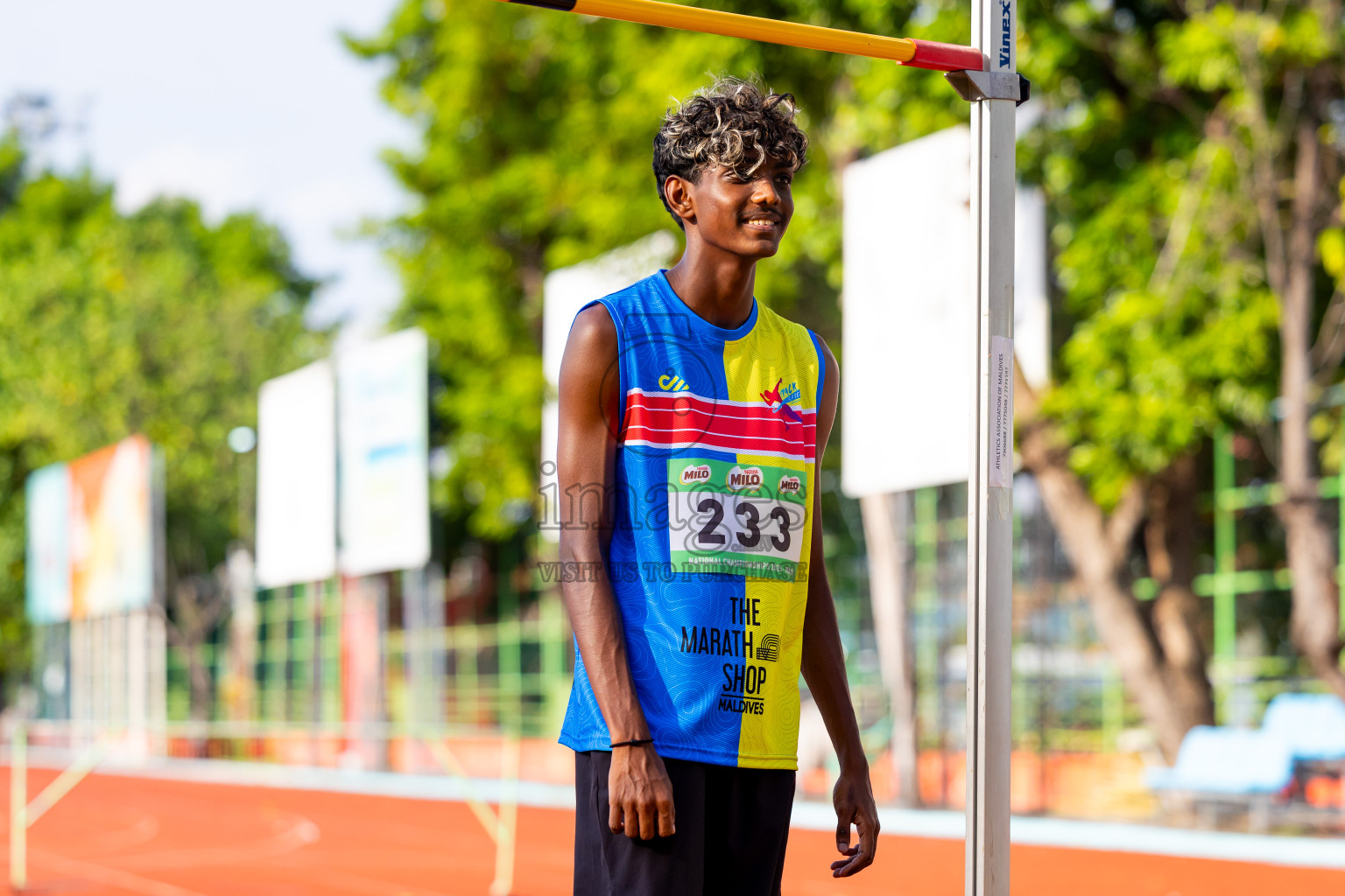 Day 1 of National Athletics Championship 2025 was held at Ekuveni Running Ground in Male', Maldives on Thursday, 14th August 2025. Photos: Nausham Waheed / images.mv