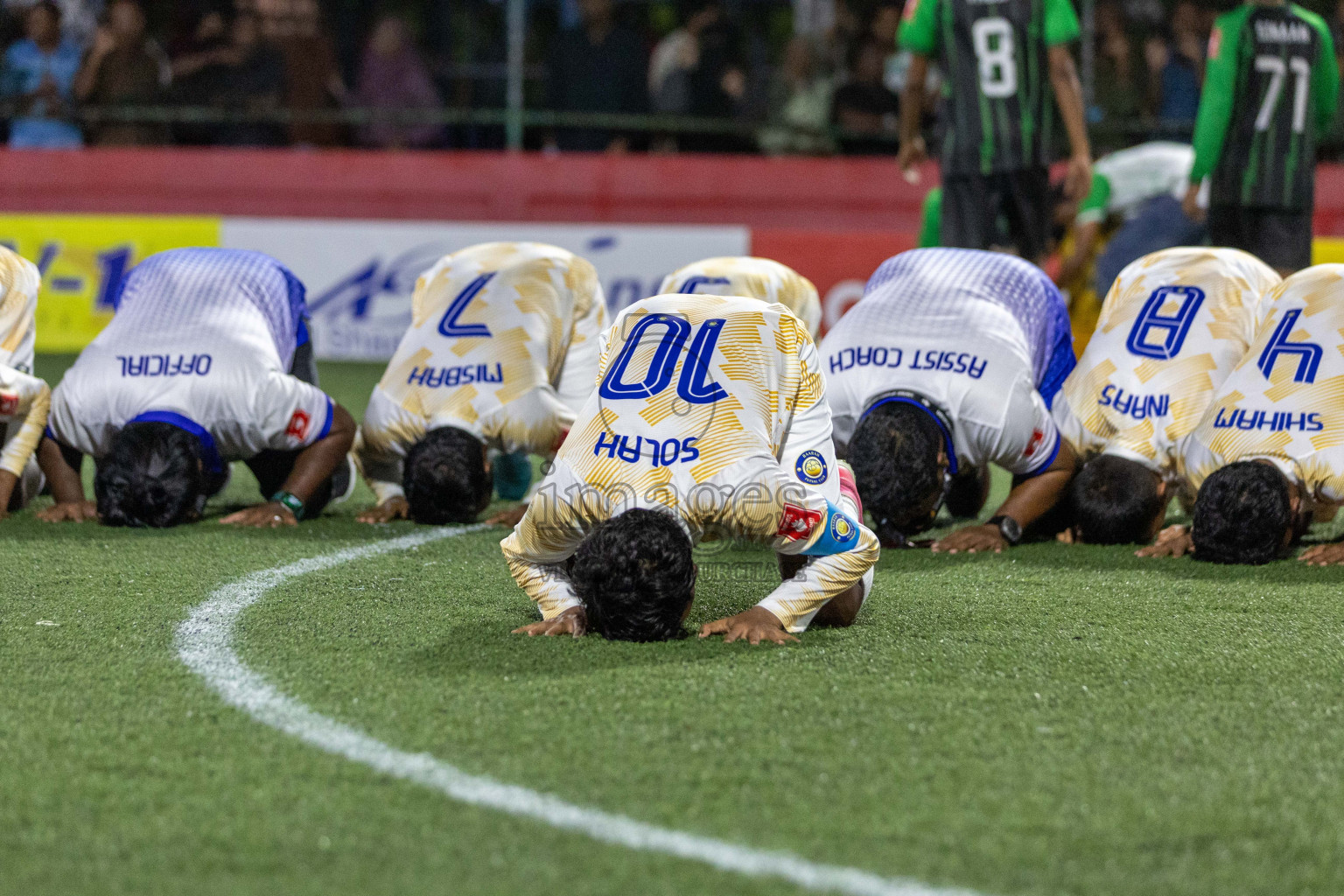 HA Vashafaru VS HA Baarah in Day 13 of Golden Futsal Challenge 2024 was held on Saturday, 27th January 2024, in Hulhumale', Maldives Photos: Nausham Waheed / images.mv