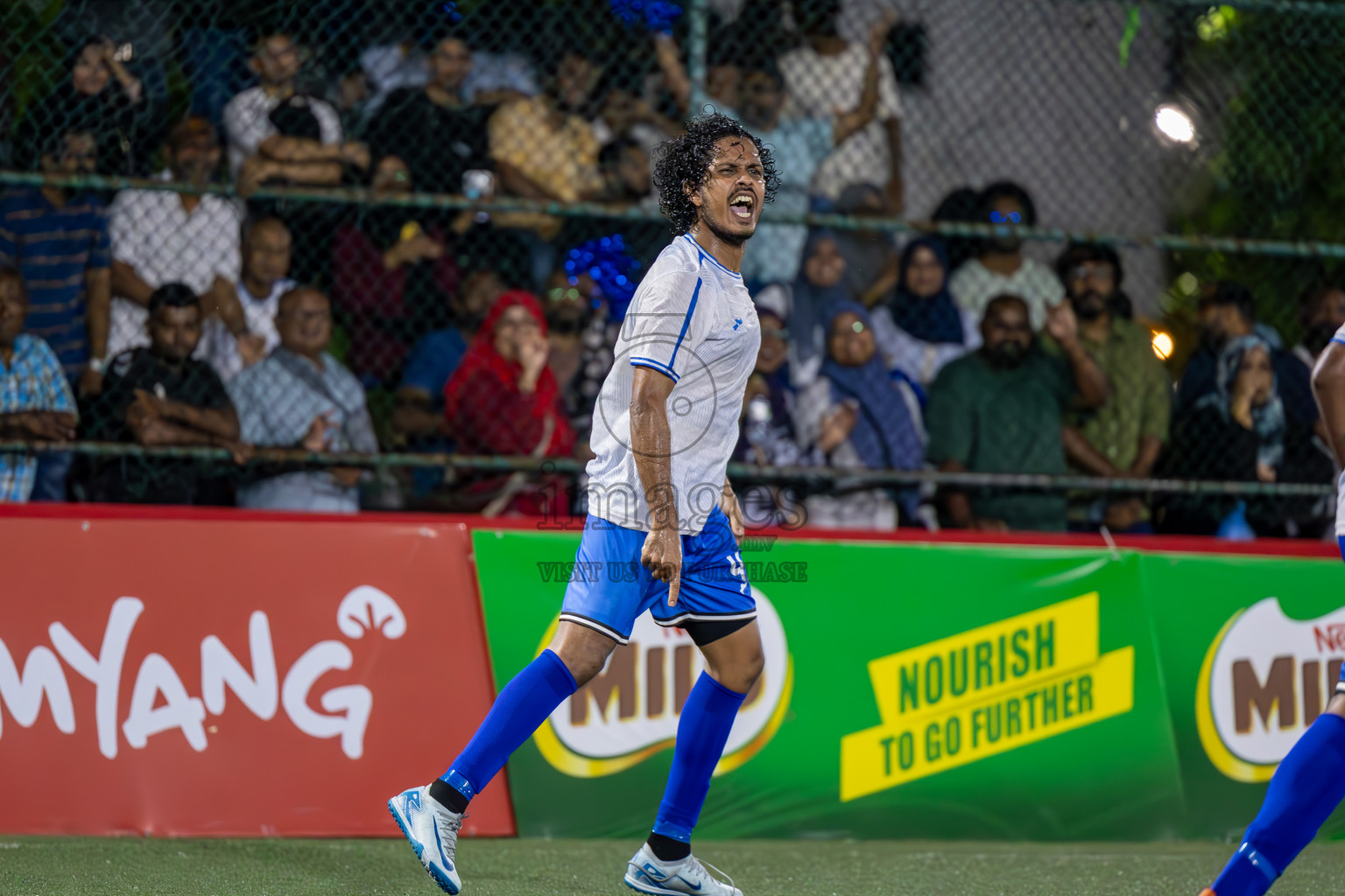 Team Badhahi vs Kulhivaru Vuzaara Club in the Semi-finals of Club Maldives Classic 2024 held in Rehendi Futsal Ground, Hulhumale', Maldives on Thursday, 19th September 2024. Photos: Ismail Thoriq / images.mv