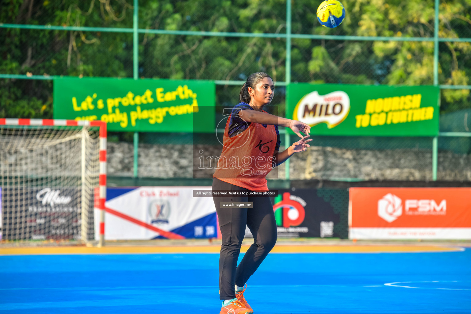 Day 4 of Milo 6th Inter Office Handball Tournament 2022 - Photos by  Nausham Waheed