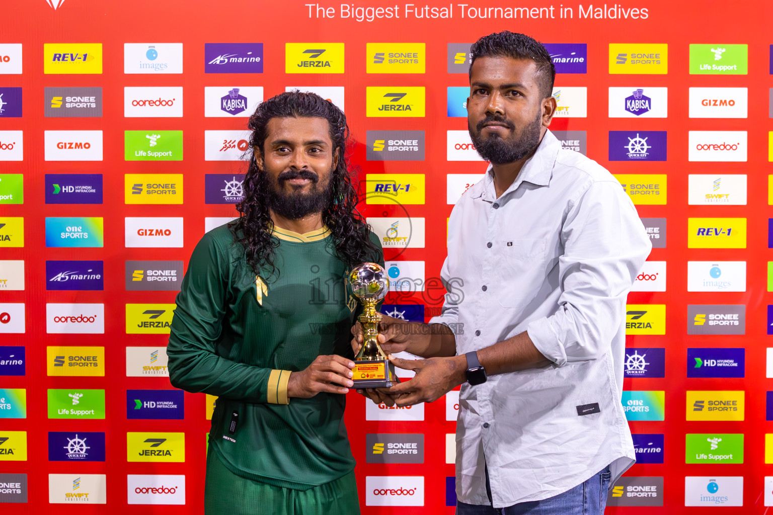 Th Thimarafushi vs Th Guraidhoo in Day 20 of Golden Futsal Challenge 2024 was held on Saturday , 3rd February 2024 in Hulhumale', Maldives Photos: Ismail Thoriq / images.mv