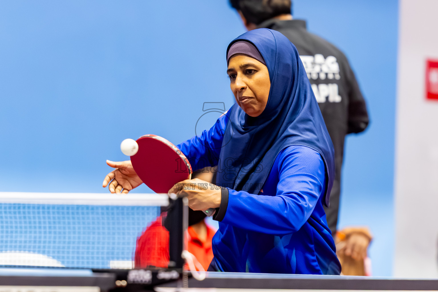 Day 2 of 1st Thoddoo Masters Table Tennis Tournament was held on Friday, 22nd August 2025 in AA Thoddoo, Maldives. Photos: Nausham Waheed / images.mv