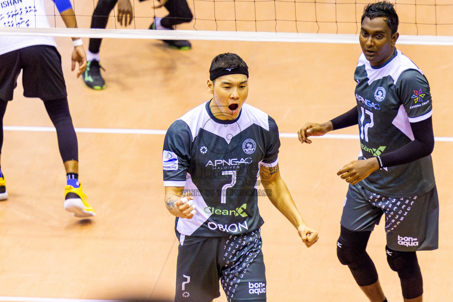 Dhivehi Sifainge Club vs Club HDC in the Final of MILO VAM Cup 2025 held in Male', Maldives on Wednesday, 2nd July 2025 at Social Center Indoor Hall Photos By: Nausham Waheed / images.mv