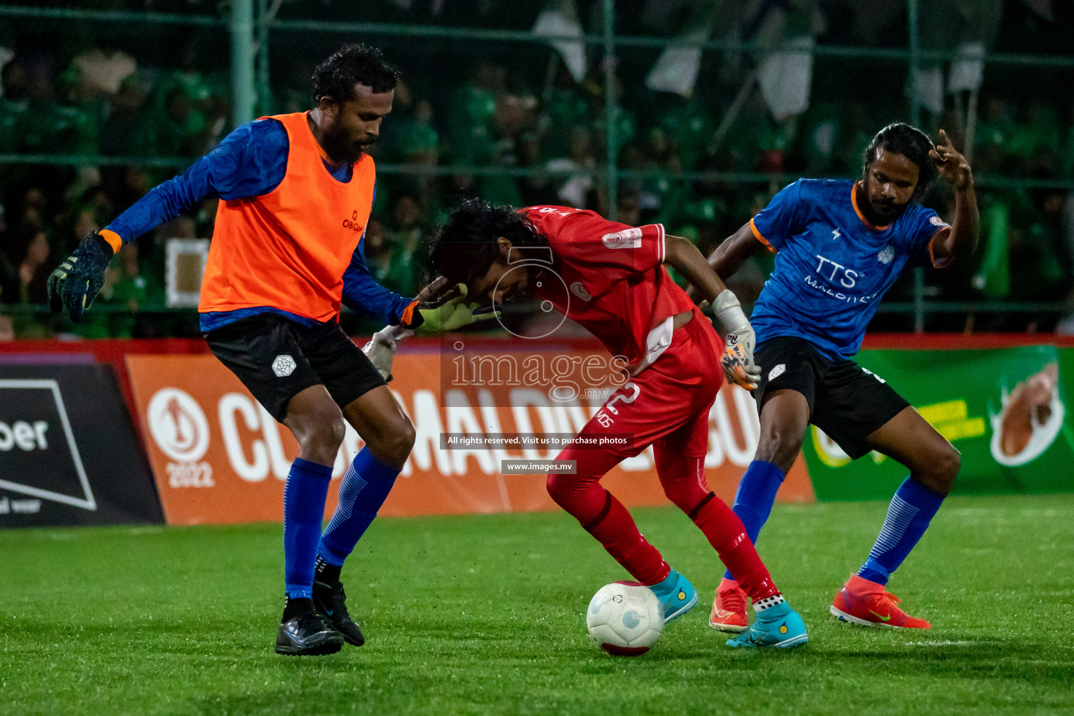 Club HDC vs Club TTS in Club Maldives Cup 2022 was held in Hulhumale', Maldives on Thursday, 20th October 2022. Photos: Hassan Simah/ images.mv