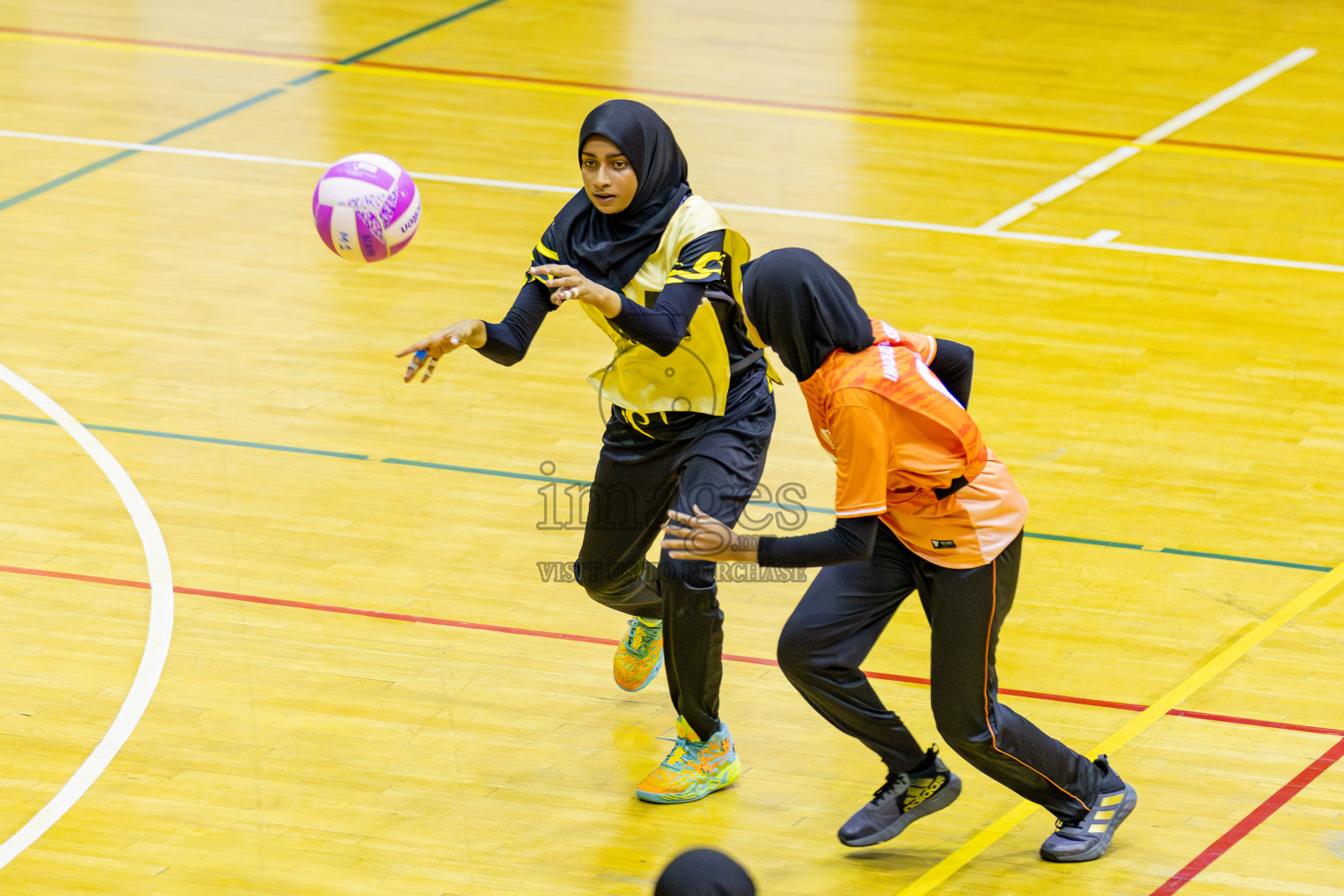 Day 4 of Inter-School Netball Tournament 2025 was held in Social Center Indoor Hall on Tuesday, 21th October 2025. Photos: Areef Adam / images.mv