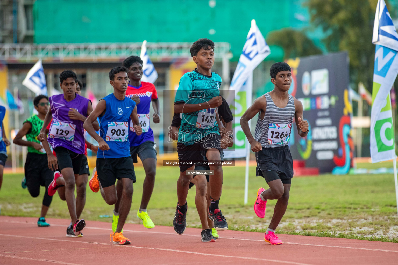 Day three of Inter School Athletics Championship 2023 was held at Hulhumale' Running Track at Hulhumale', Maldives on Tuesday, 16th May 2023. Photos: Nausham Waheed / images.mv