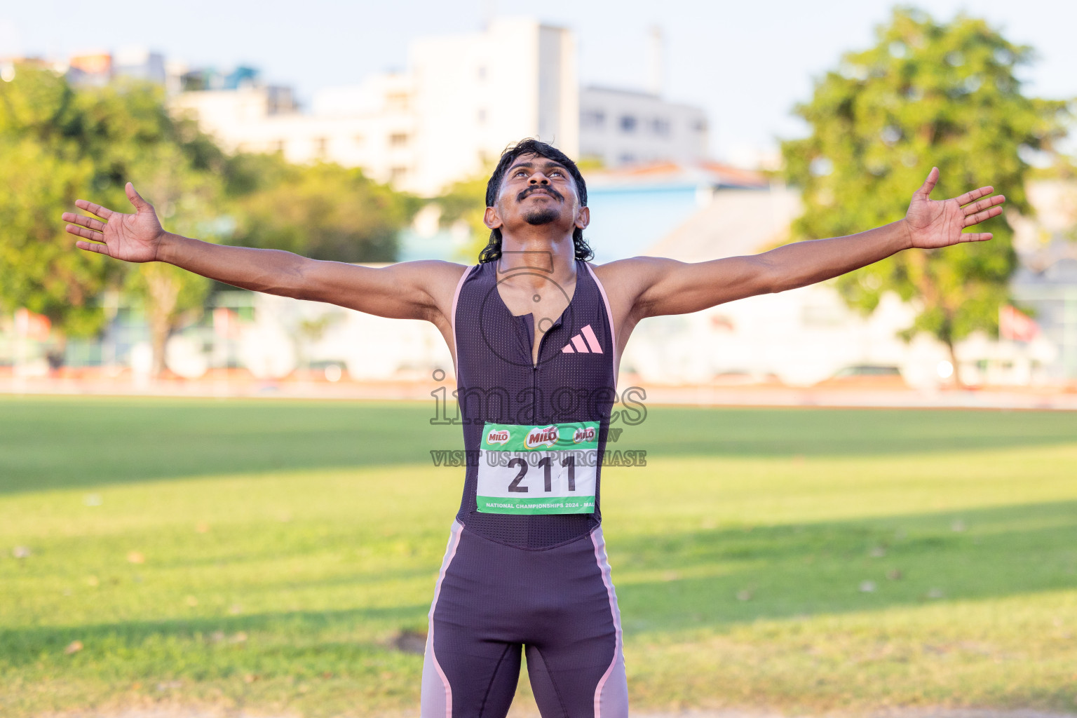 Day 1 of 33rd National Athletics Championship was held in Ekuveni Track at Male', Maldives on Thursday, 5th September 2024. Photos: Shuu Abdul Sattar / images.mv