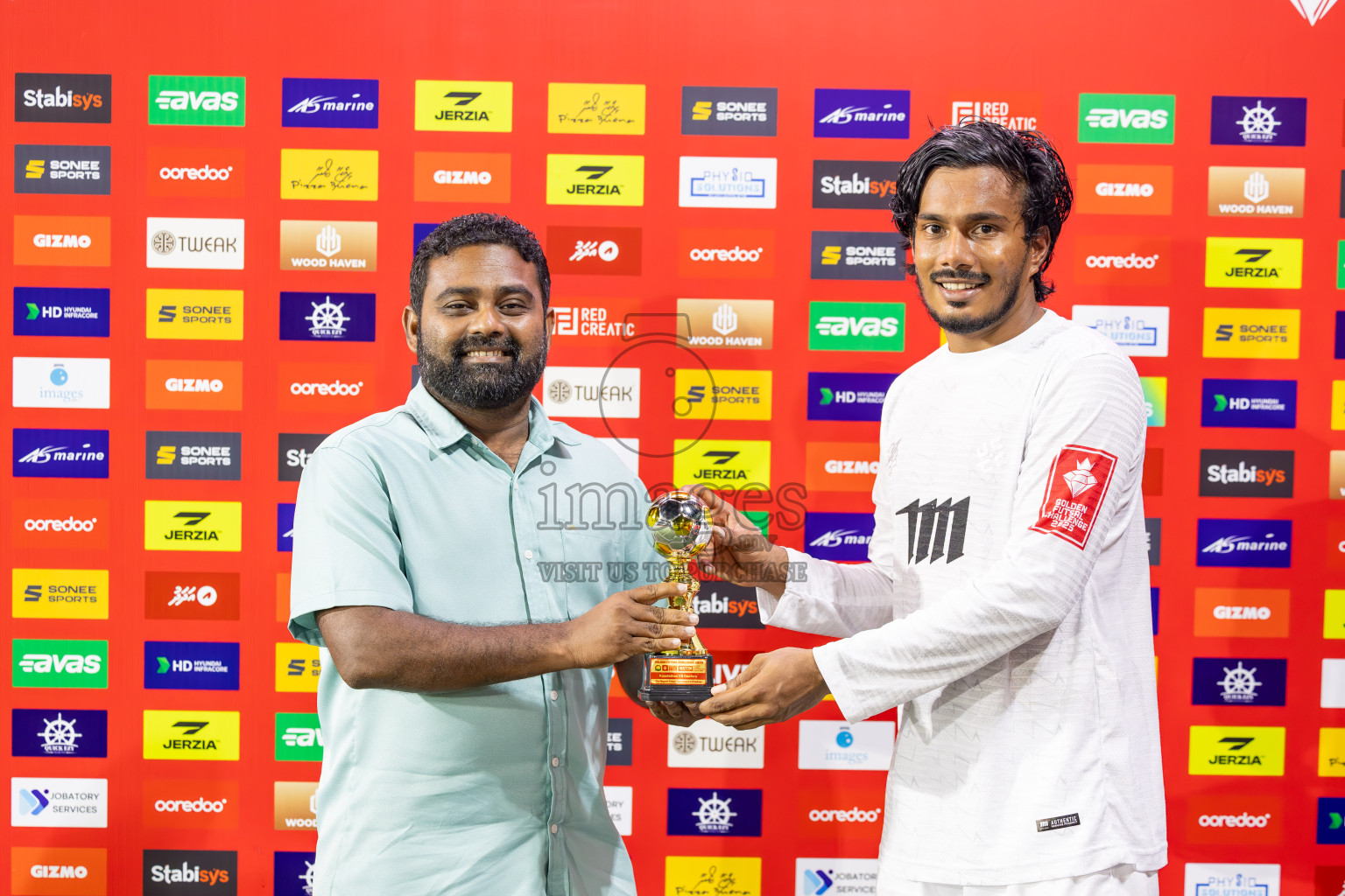 K Gaafaru vs K Kaashidhoo in Kaafu Atoll Semi Final in Day 24 of Golden Futsal Challenge 2025 was held on Tuesday , 28th January 2025, in Hulhumale', Maldives. Photos: Ismail Thoriq / images.mv
