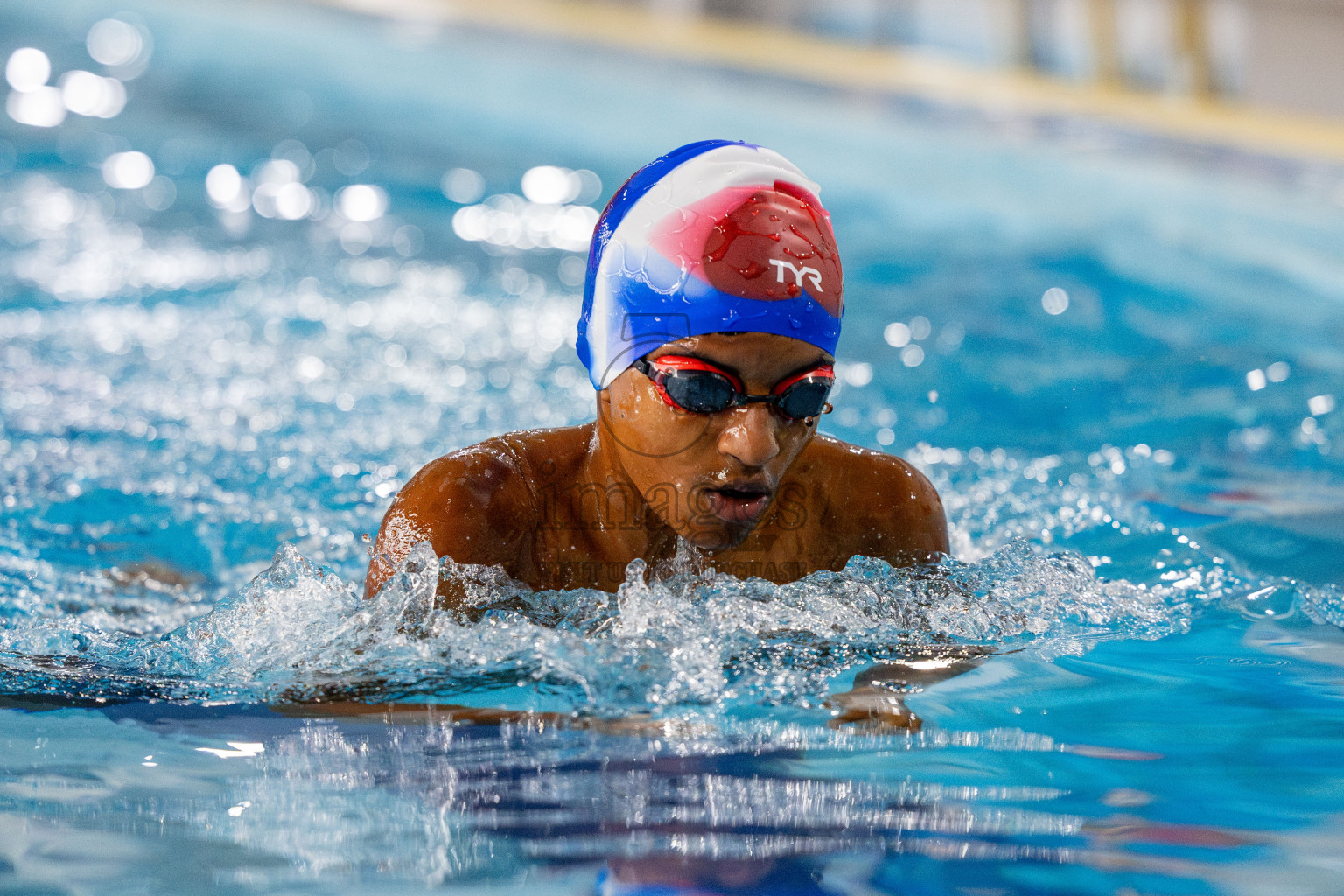 Day 4 of National Swimming Competition 2024 held in Hulhumale', Maldives on Monday, 16th December 2024. 
Photos: Hassan Simah / images.mv