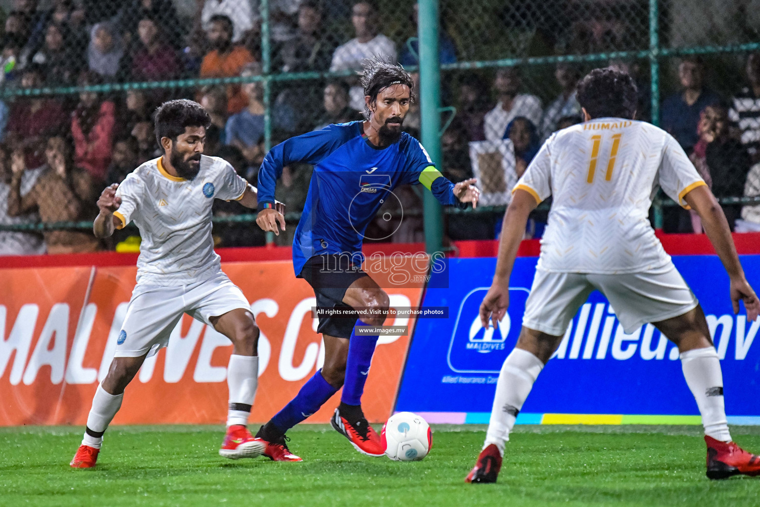 Team Fenaka vs Team Civil Court in Club Maldives Cup 2022 was held in Hulhumale', Maldives on Friday, 14th October 2022. Photos: Nausham Waheed / images.mv