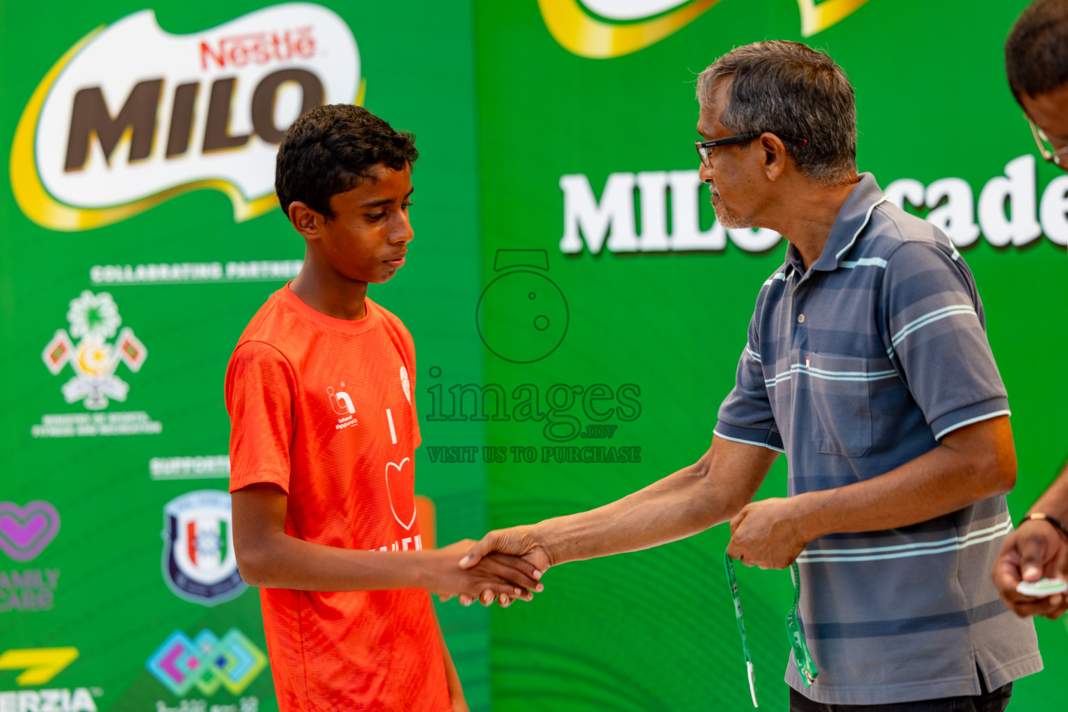 Day 4 of MILO Academy Championship 2024 (U-14) was held in Henveyru Stadium, Male', Maldives on Sunday, 3rd November 2024. Photos: Ismail Thoriq / Images.mv