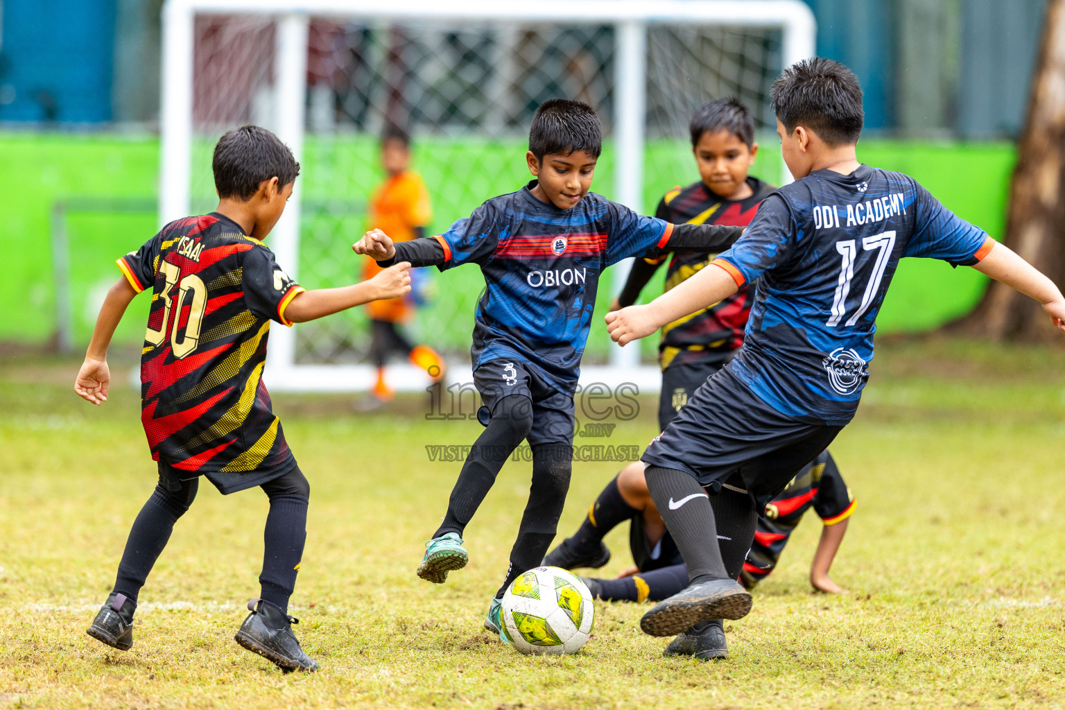 Day 1 of MILO SVAM Juniors 2025 (U-8) was held at Henveiru Stadium in Male', Maldives on Thursday, 26th June 2025. Photos: Mohamed Mahfooz Moosa / images.mv