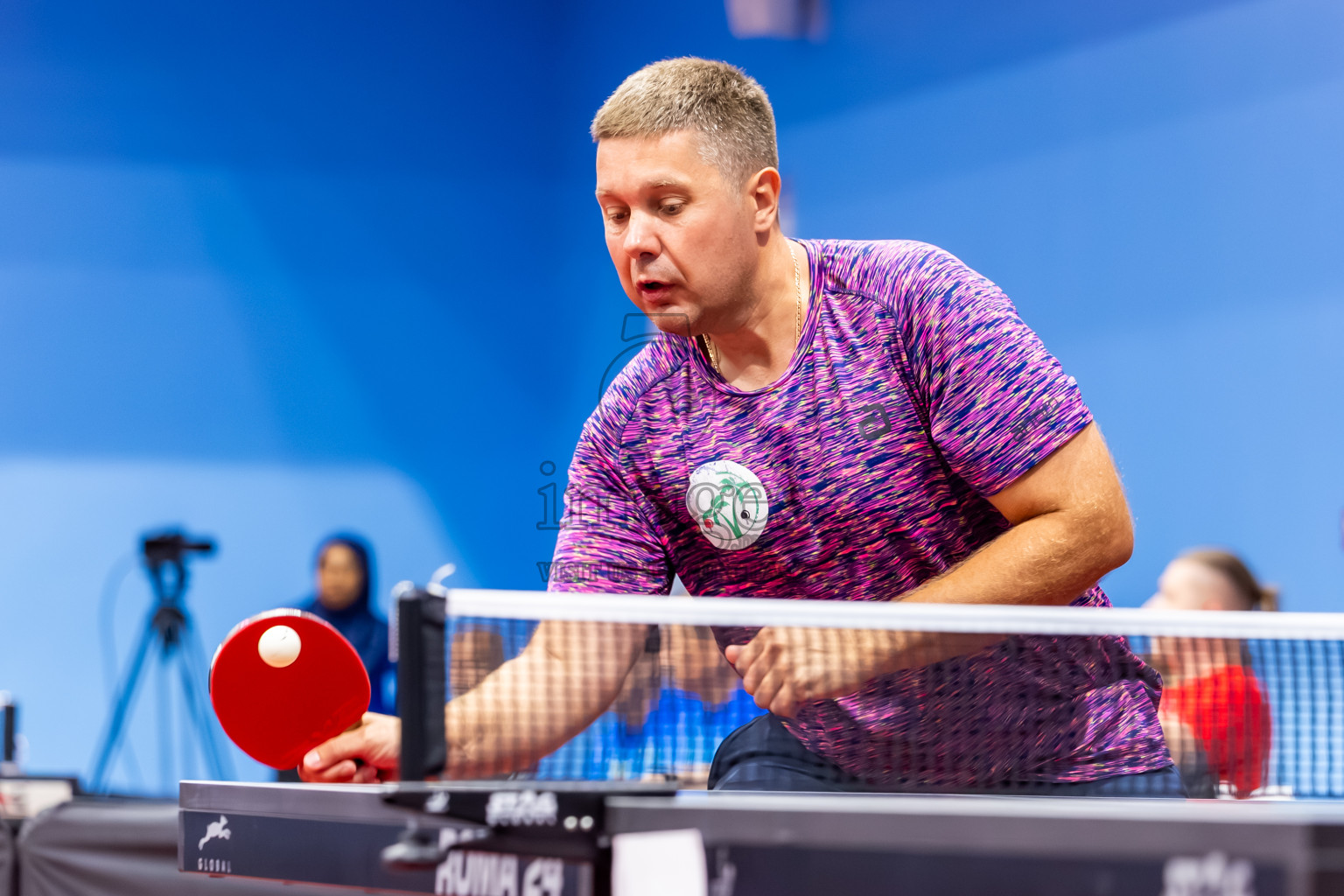 Day 1 of 1st Thoddoo Masters Table Tennis Tournament was held on Thursday, 21st August 2025 in AA Thoddoo, Maldives. Photos: Nausham Waheed / images.mv