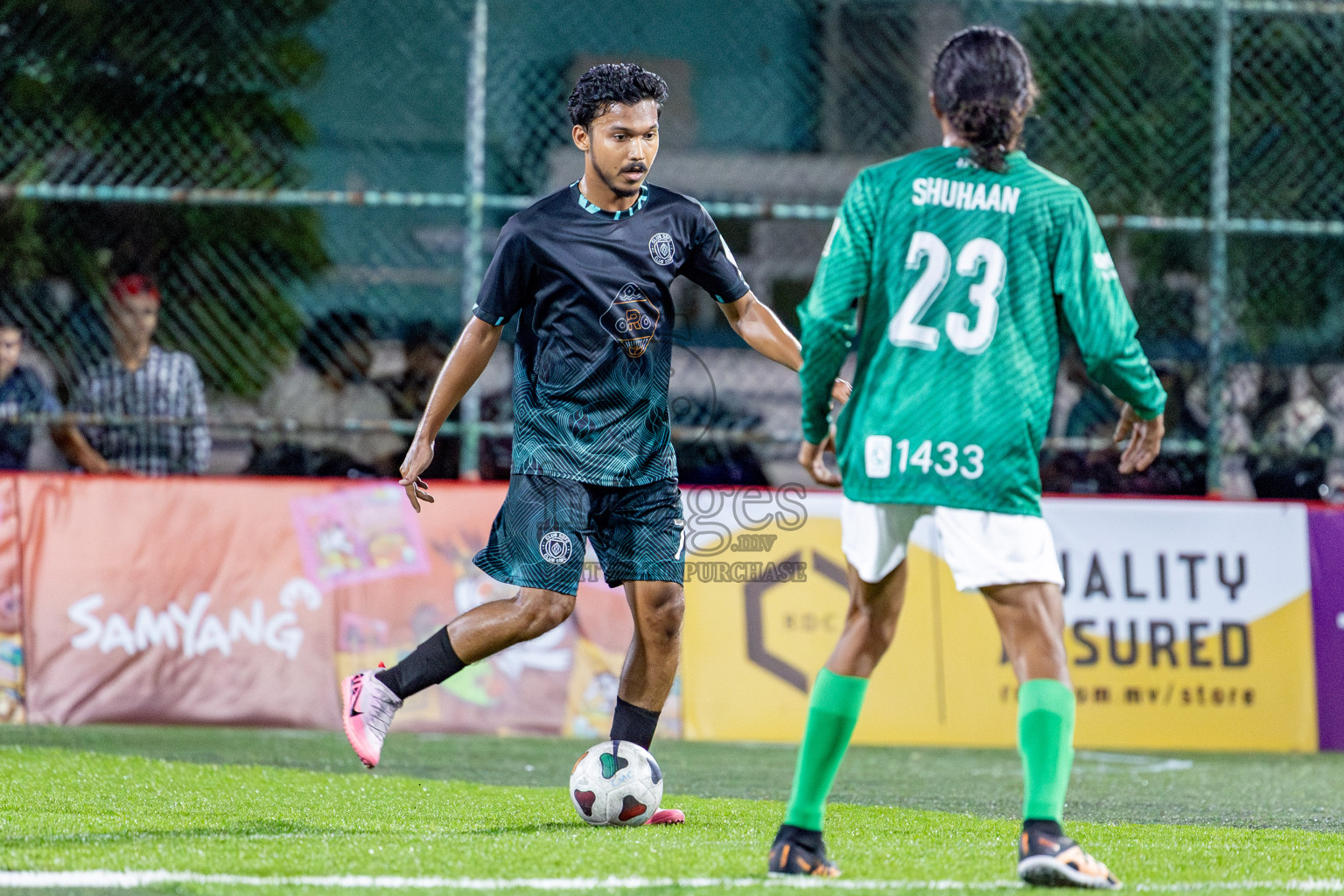 SDFC VS TEAM BADHAHI in Club Maldives Classic 2024 held in Rehendi Futsal Ground, Hulhumale', Maldives on Monday, 9th September 2024. Photos: Nausham Waheed / images.mv