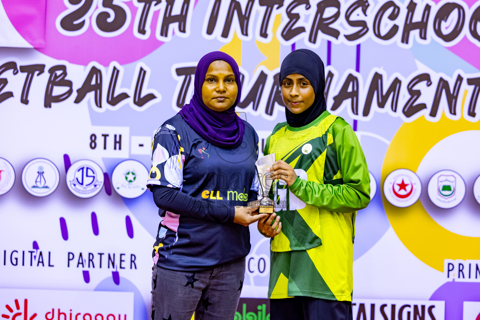 Day 7 of 25th Inter-School Netball Tournament was held in Social Center at Male', Maldives on Saturday, 17th August 2024. Photos: Nausham Waheed / images.mv