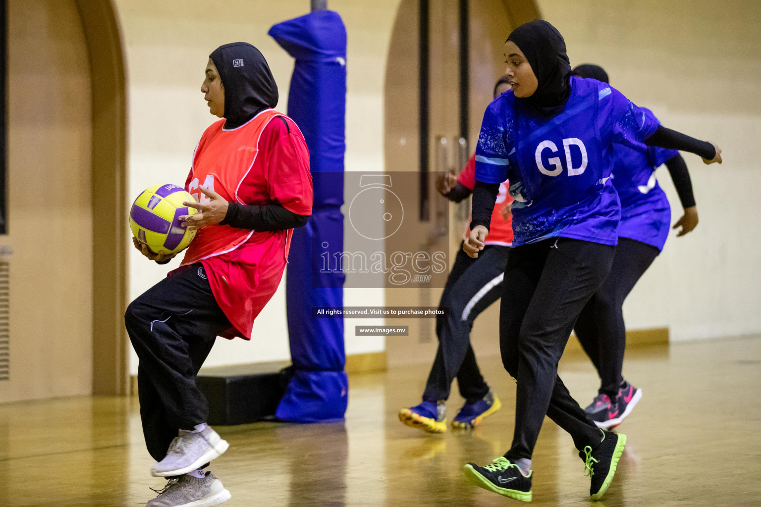 Milo National Netball Tournament 30th November 2021 at Social Center Indoor Court, Male, Maldives. Photos: Shuu & Nausham/ Images Mv