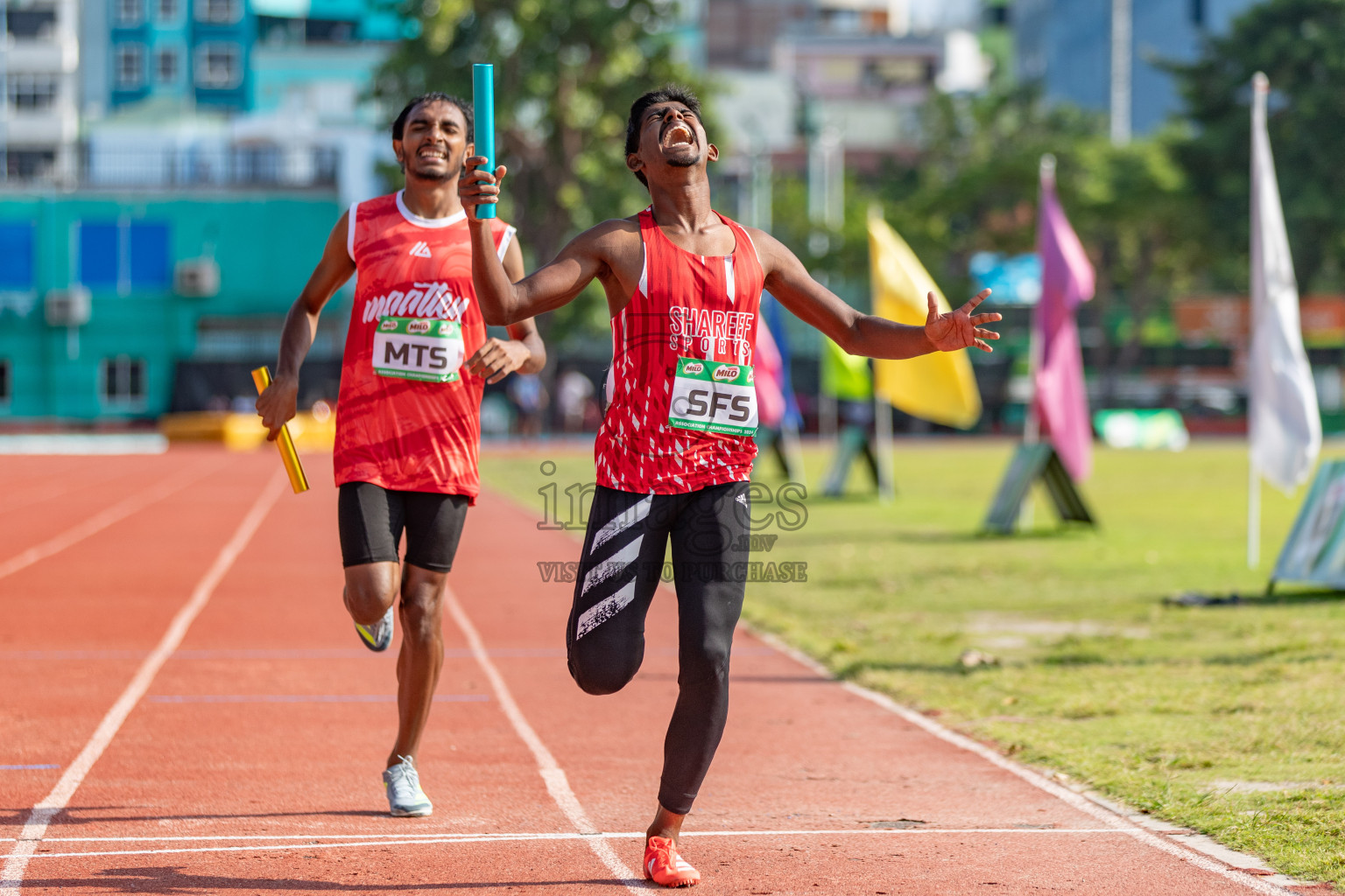 Day 4 of MILO Athletics Association Championship was held on Friday, 8th March 2024 in Male', Maldives. Photos: Hasna Hussain